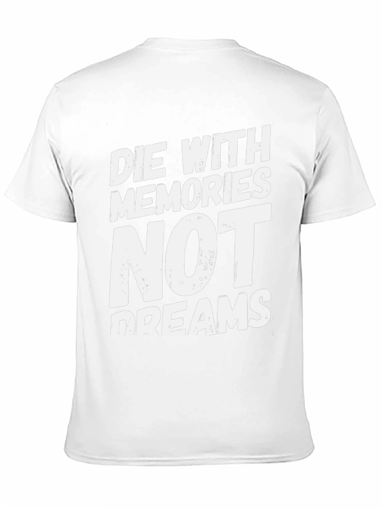 Die With Memories T-Shirt - Black Cotton Blend