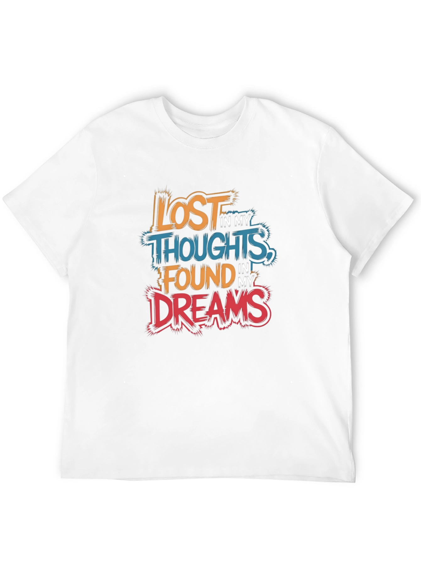 Lost in Thoughts Found in Dreams Graphic Tee