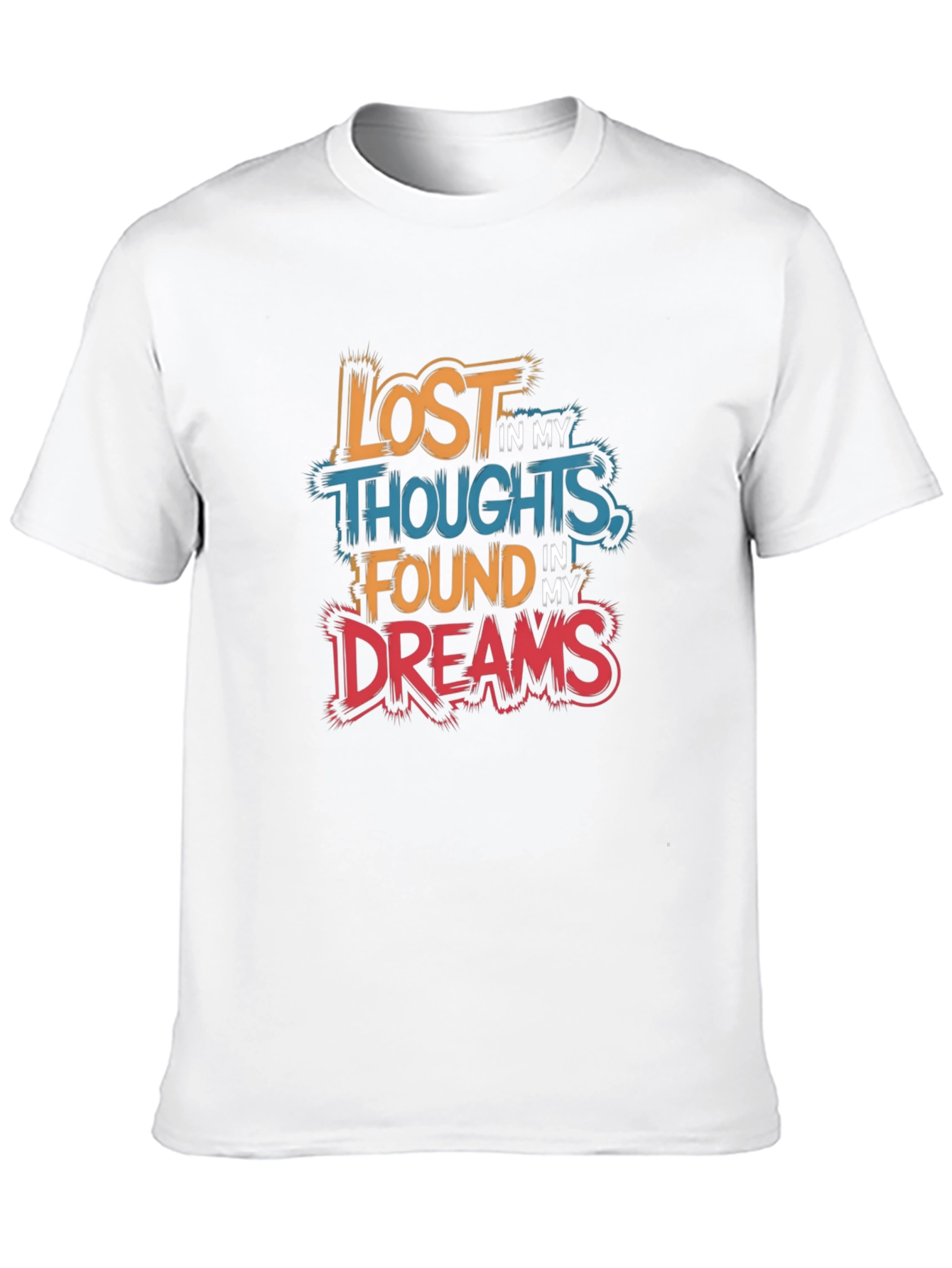 Lost in Thoughts Found in Dreams Graphic Tee