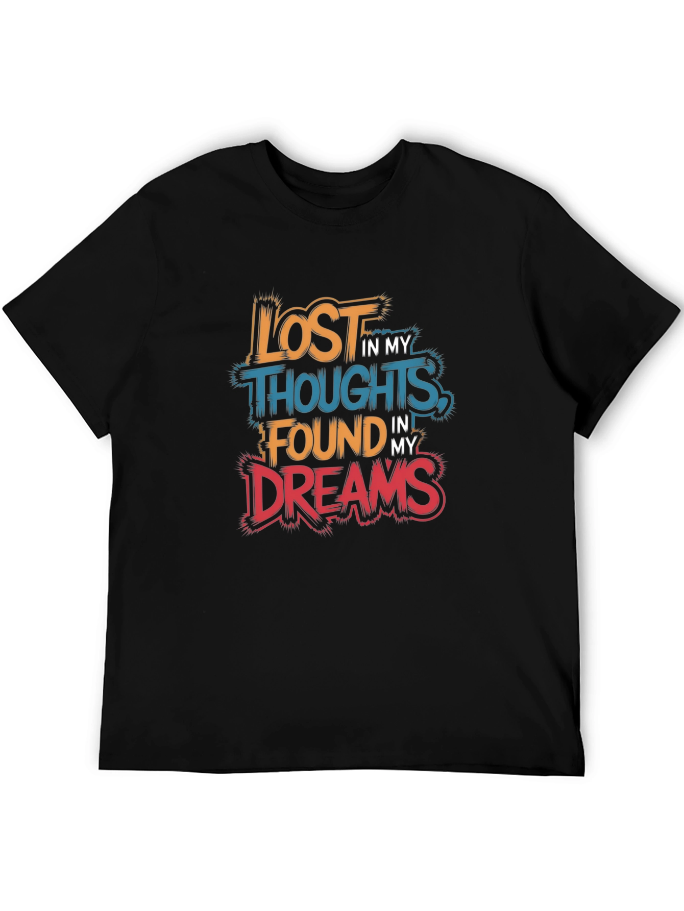 Lost in Thoughts Found in Dreams Graphic Tee