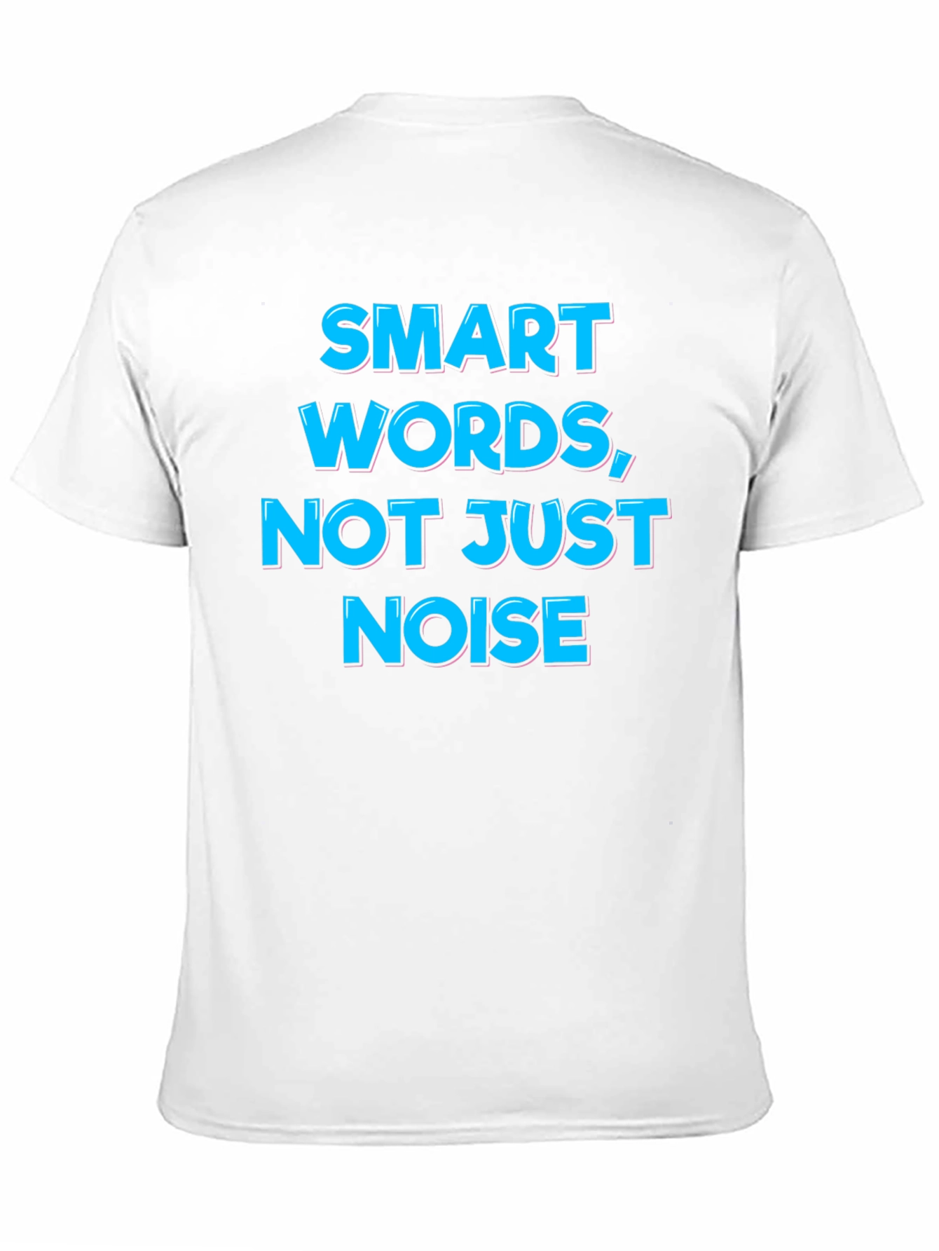 Smart Words Graphic Tee - Black