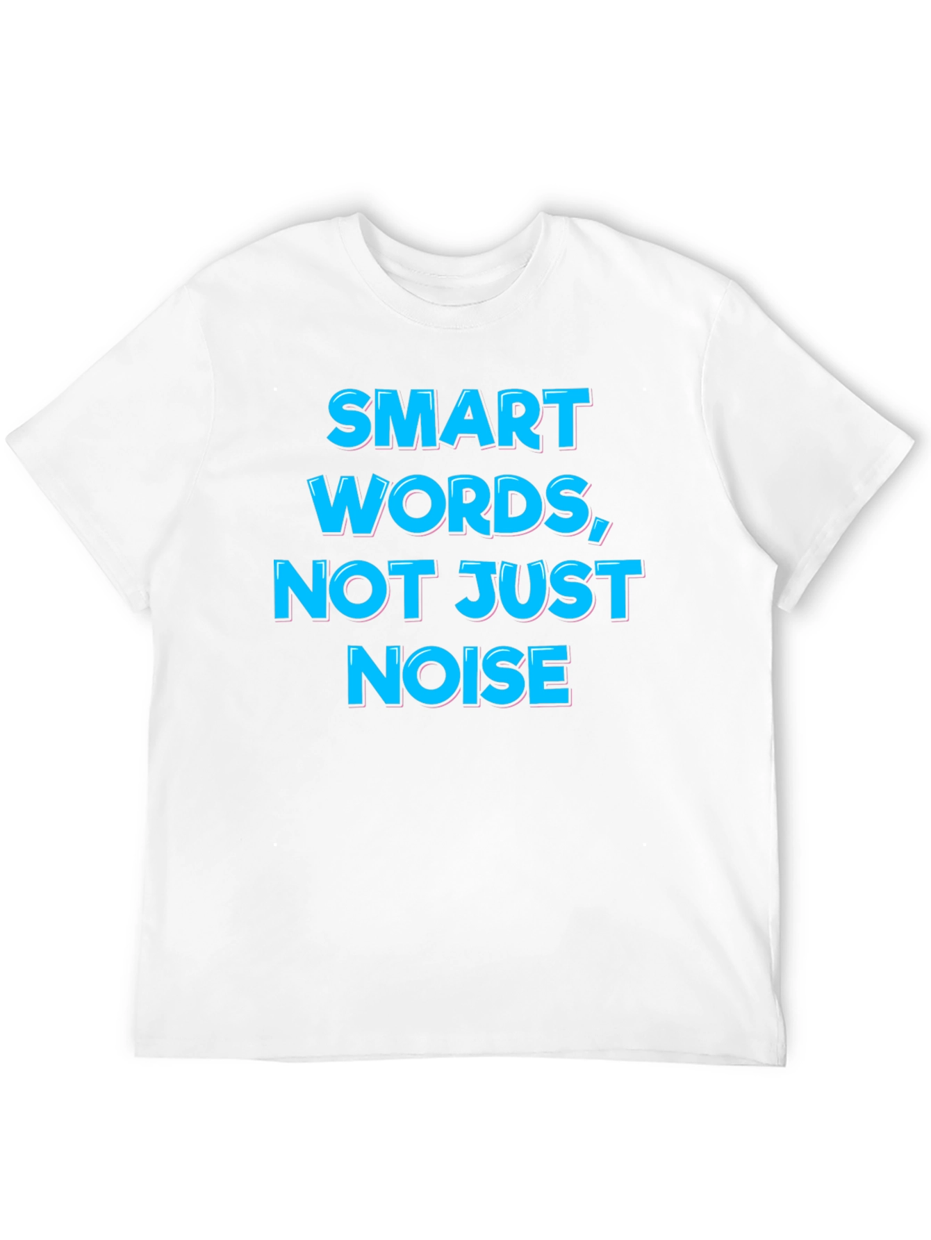Smart Words Graphic Tee - Black