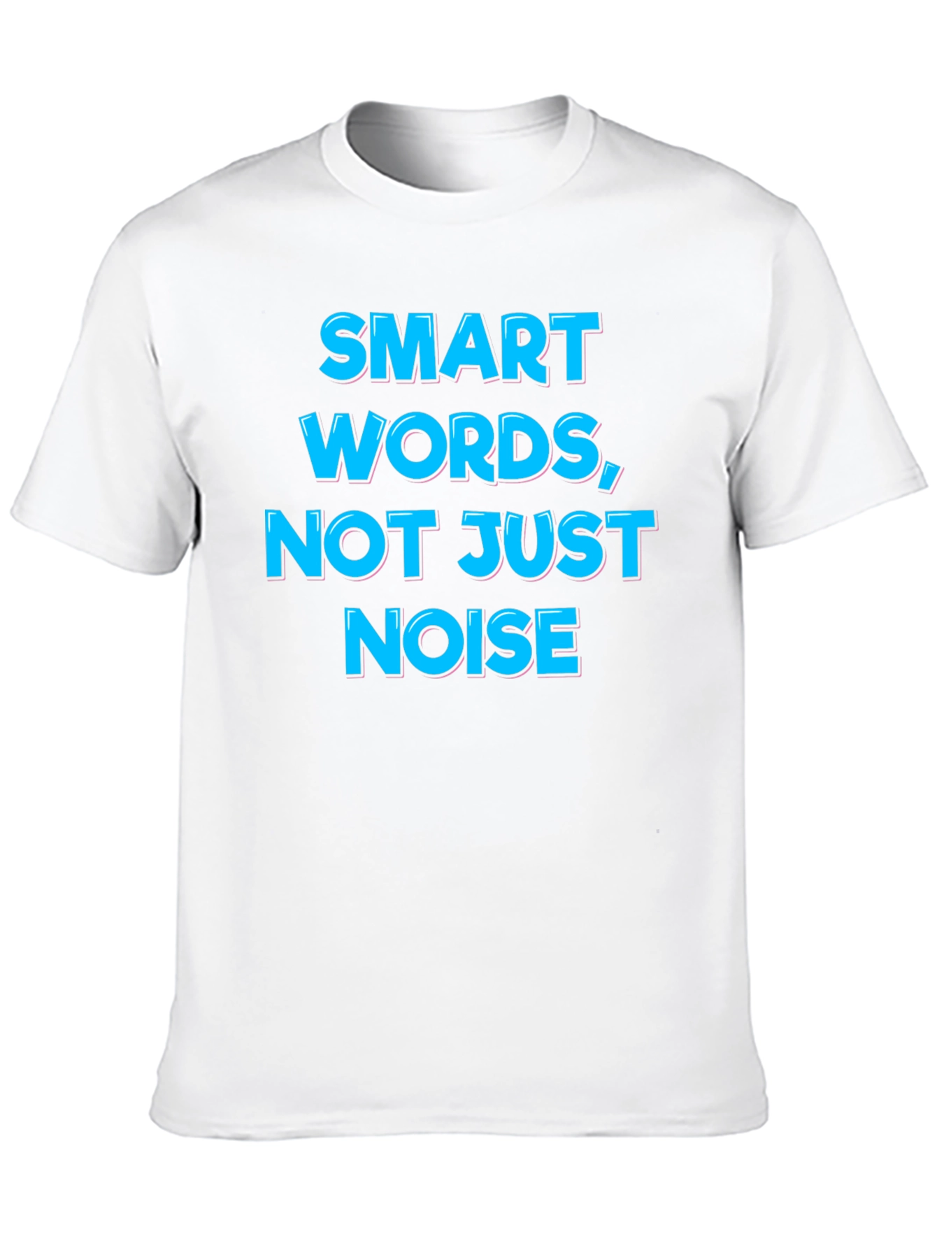 Smart Words Graphic Tee - Black