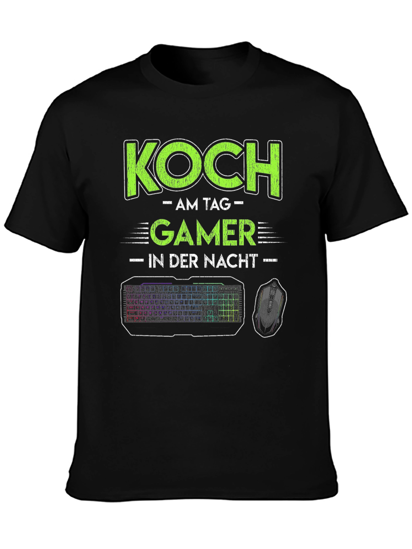 Koch Gamer T-Shirt - Day Chef Night Gamer