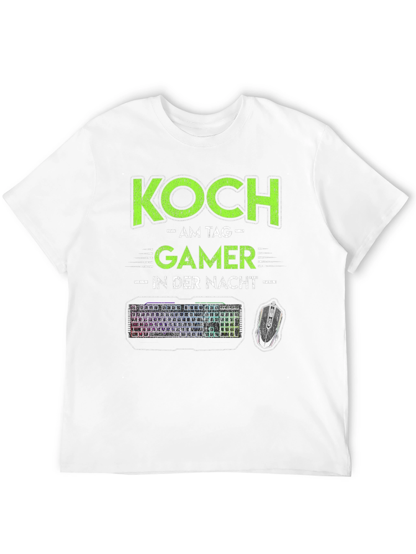 Koch Gamer T-Shirt - Day Chef Night Gamer