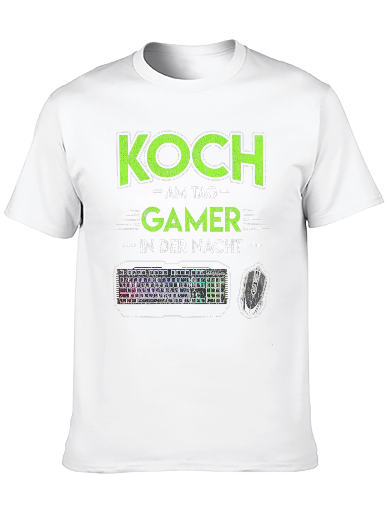 Koch Gamer T-Shirt - Day Chef Night Gamer