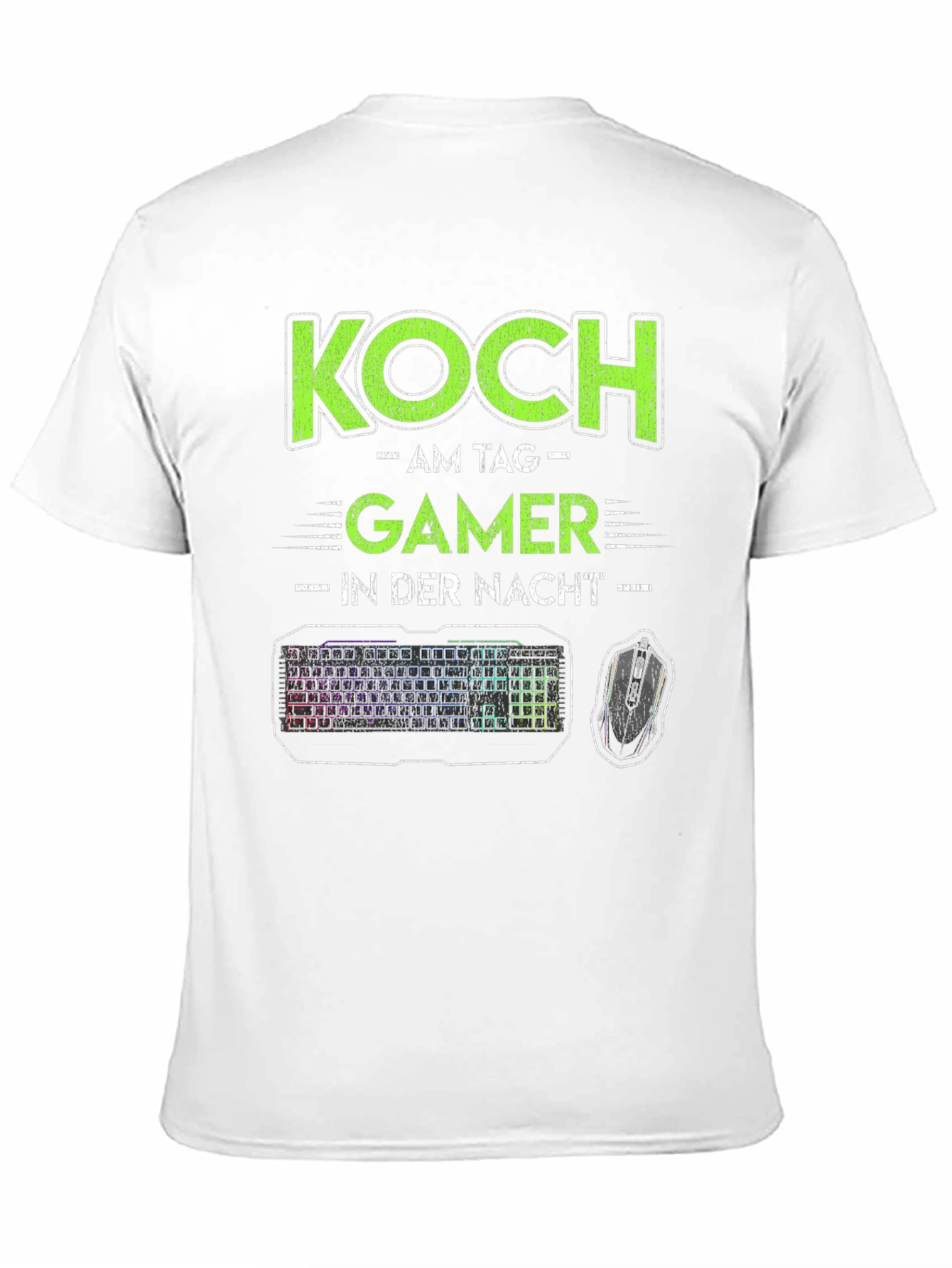 Koch Gamer T-Shirt - Day Chef Night Gamer
