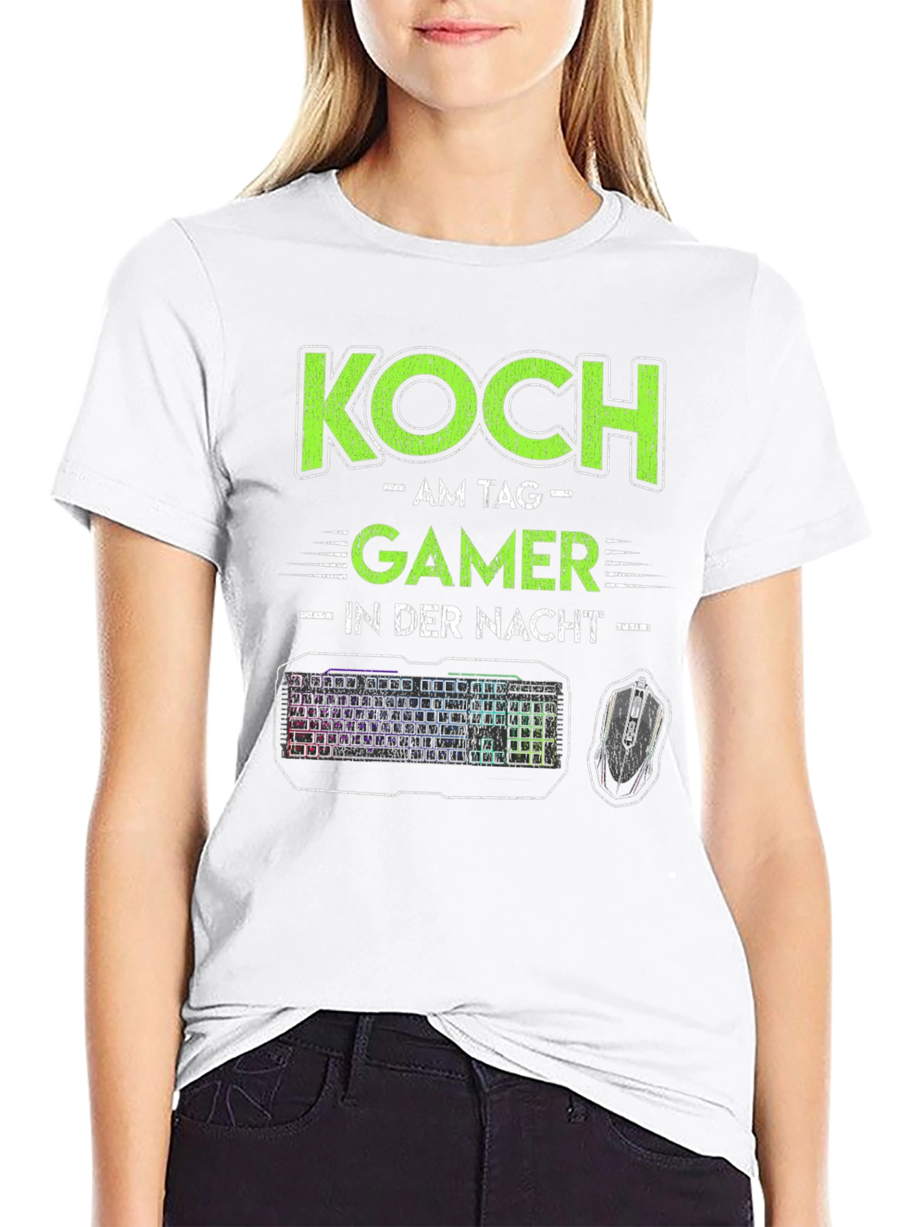 Koch Gamer T-Shirt - Day Chef Night Gamer