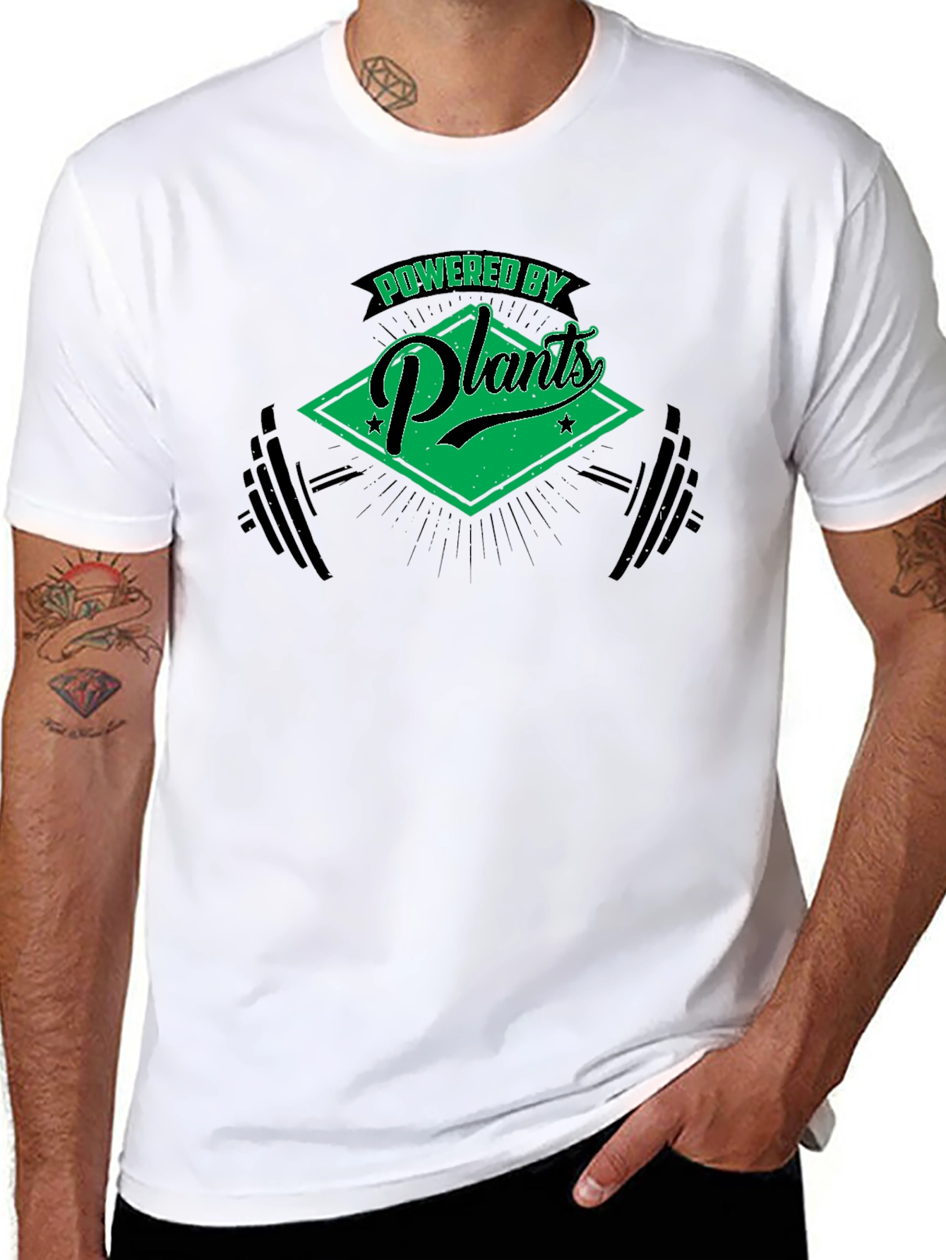 Powered by Plants Gym T-Shirt