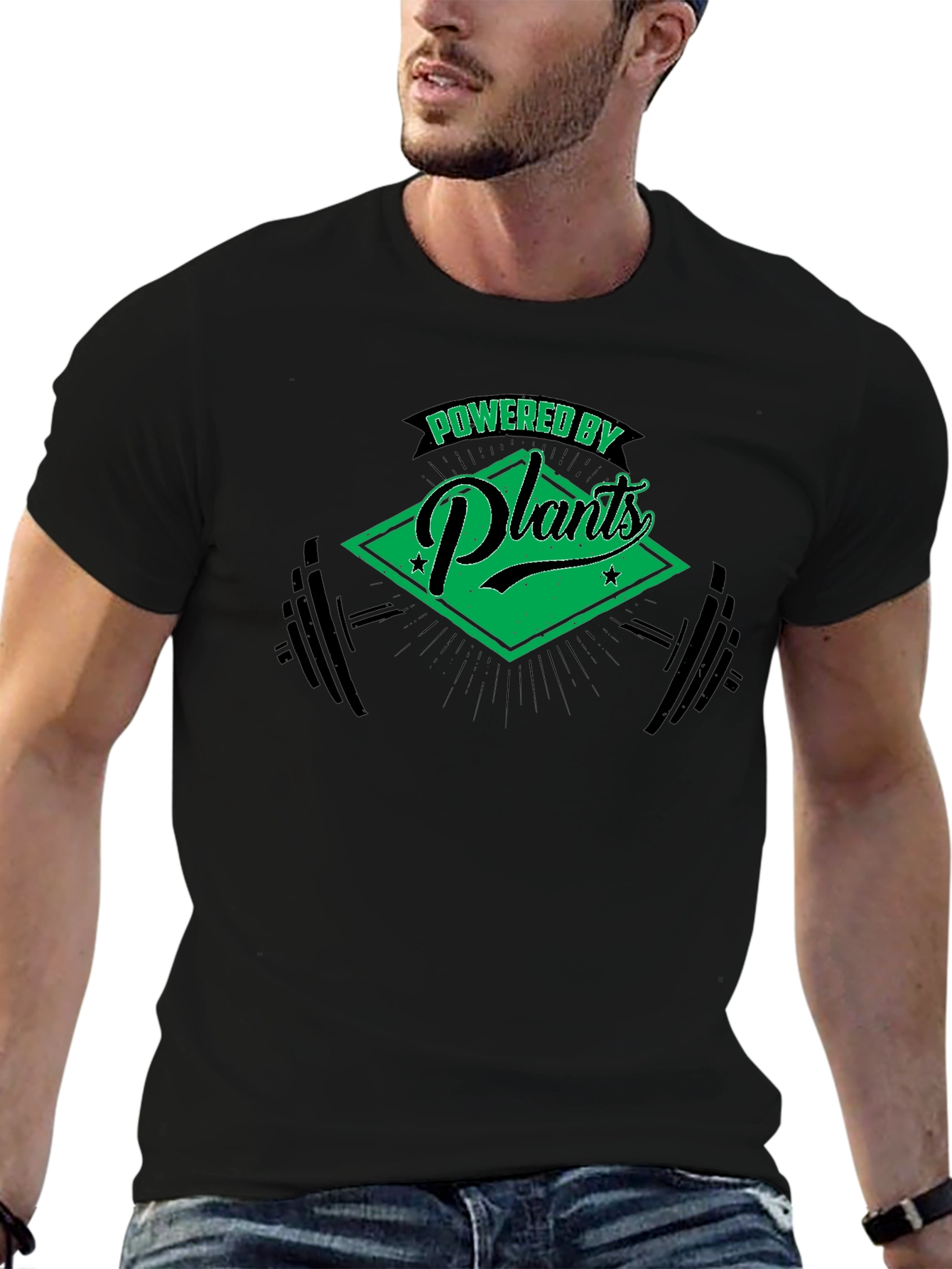 Powered by Plants Gym T-Shirt