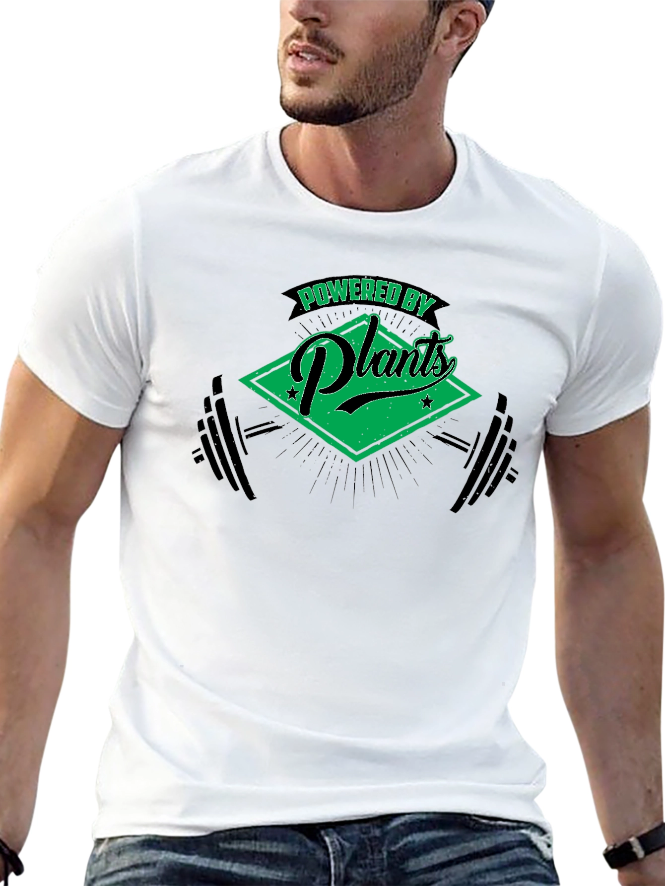 Powered by Plants Gym T-Shirt