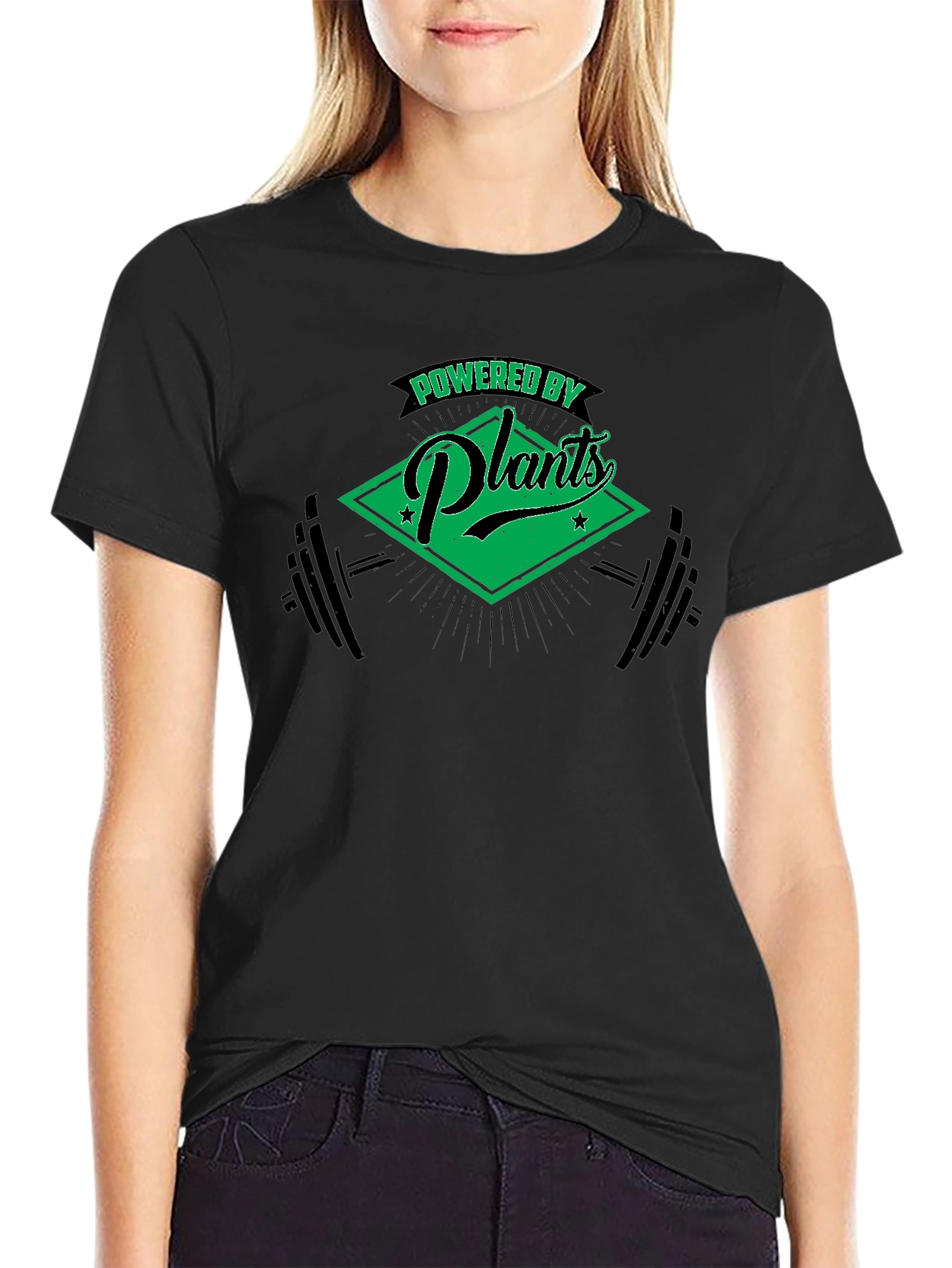 Powered by Plants Gym T-Shirt