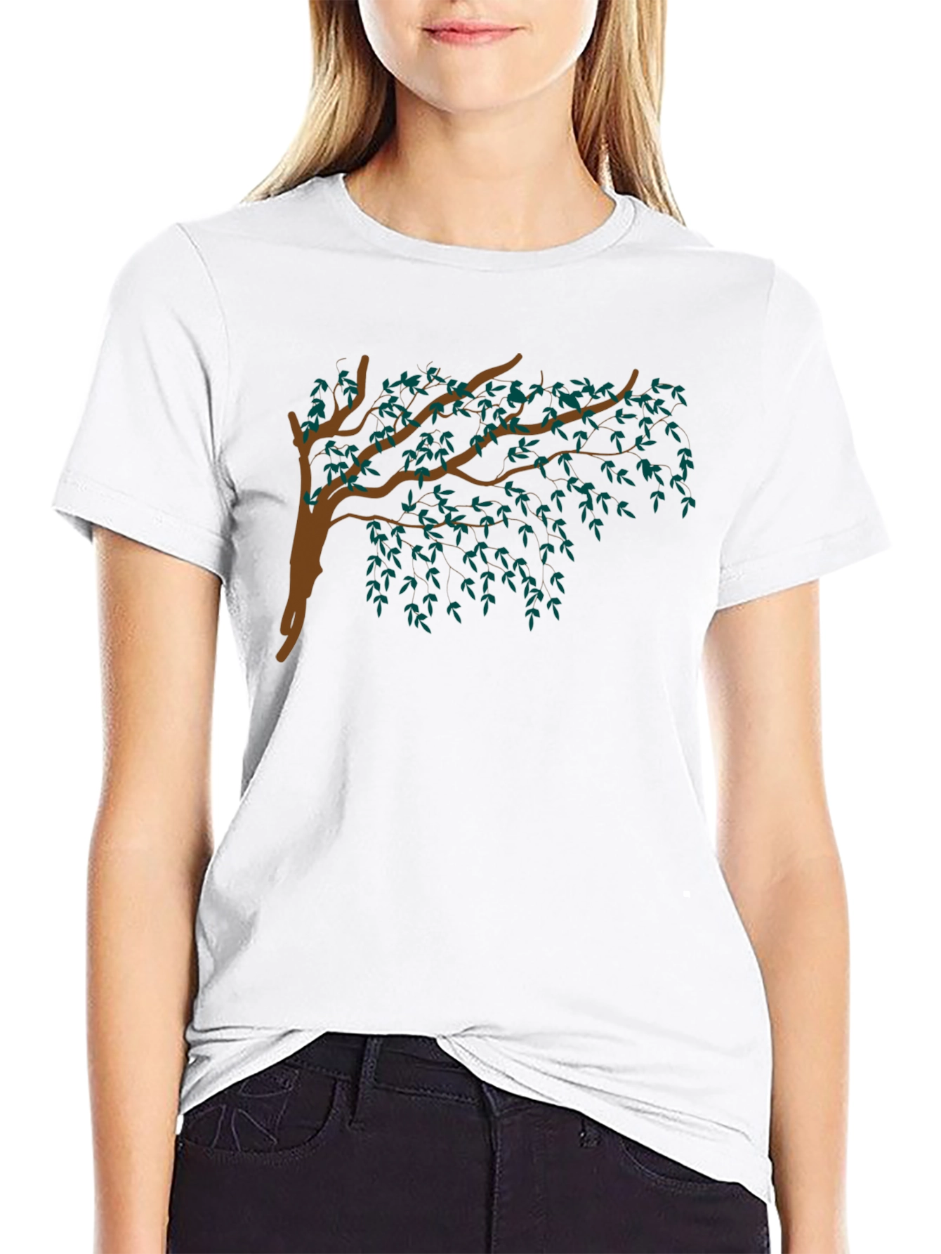 Black Tree Graphic Tee - Stylish & Unique Design