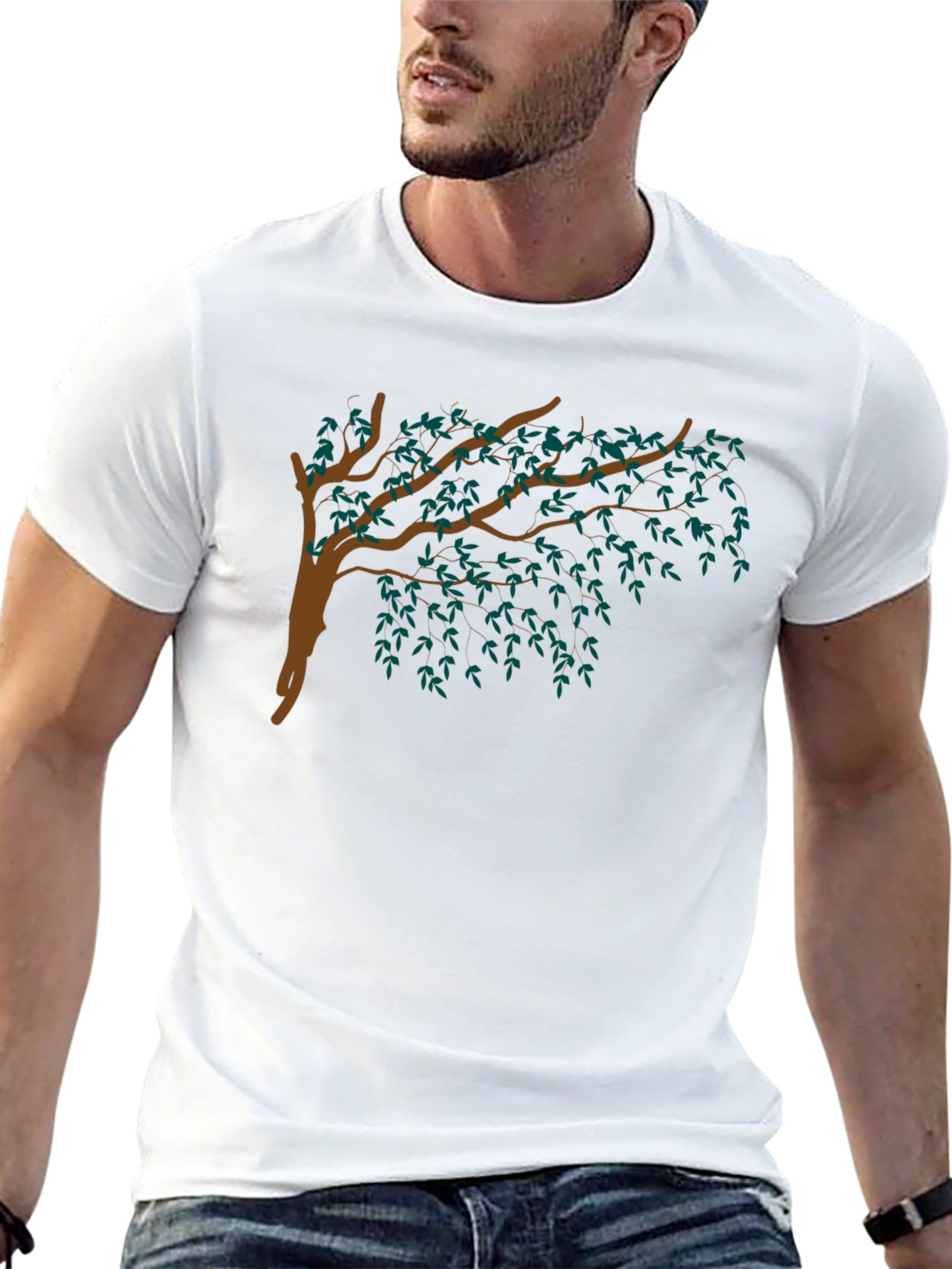 Black Tree Graphic Tee - Stylish & Unique Design