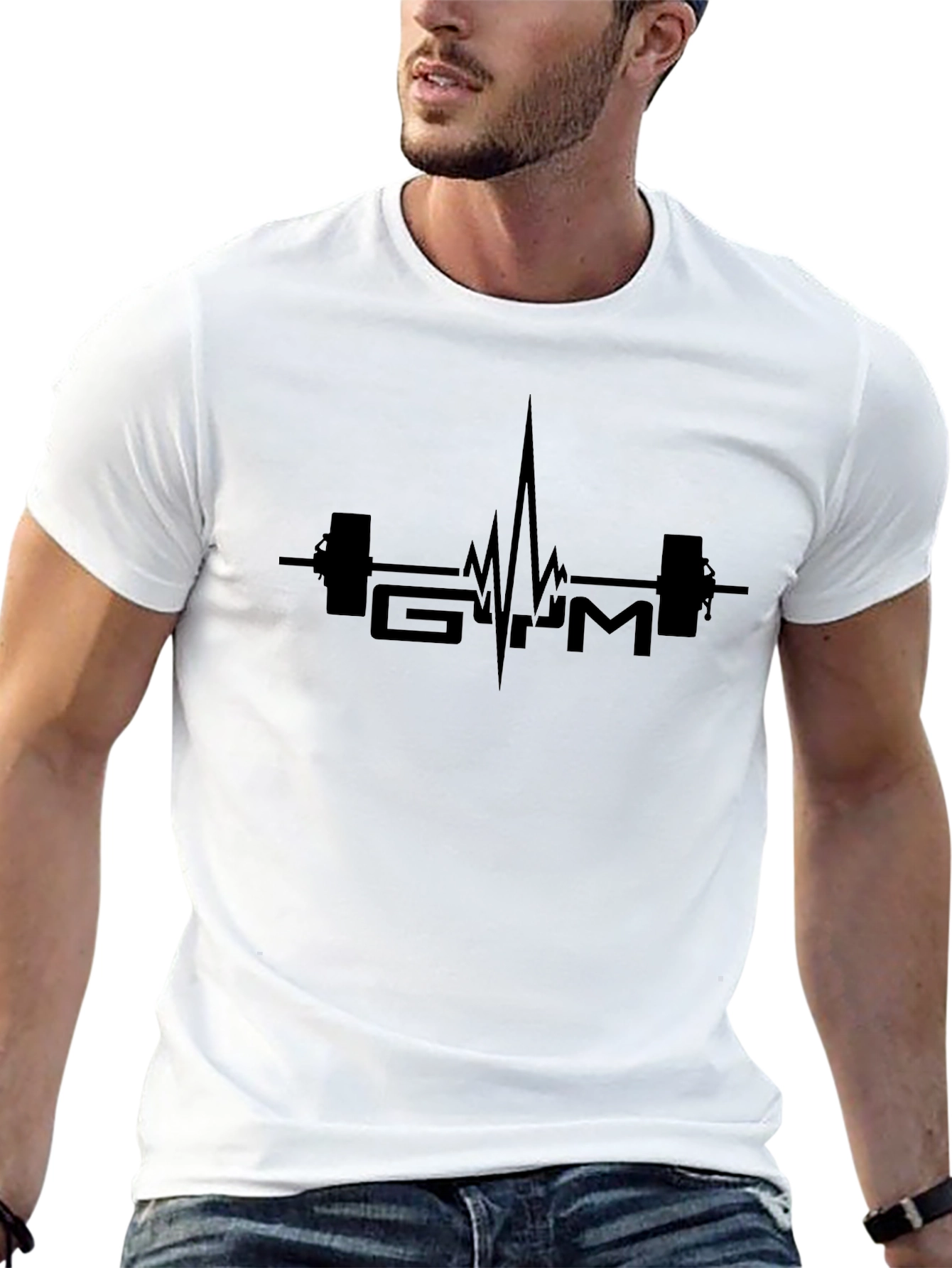 Gym Life T-Shirt - Black Fitness Tee