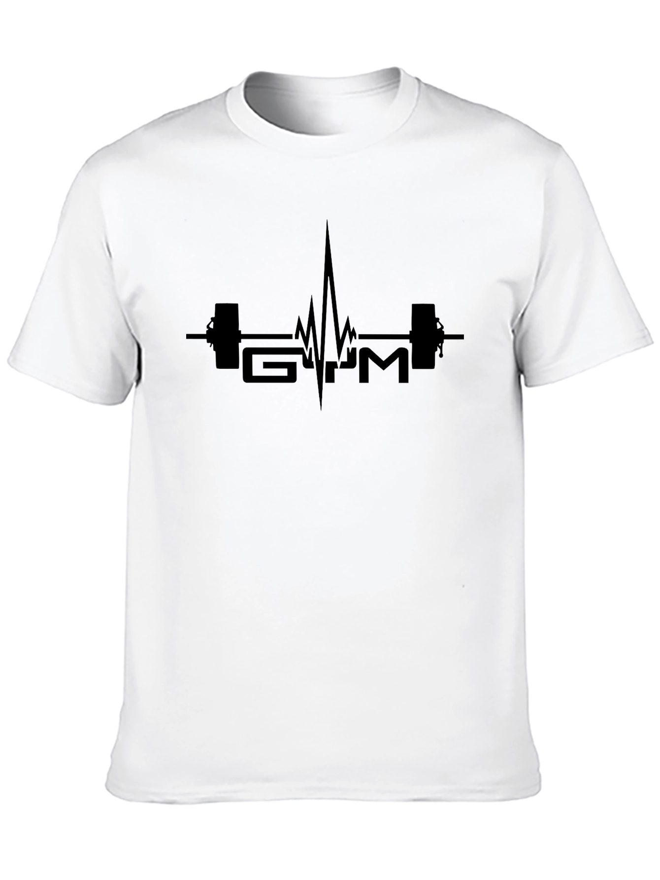 Gym Life T-Shirt - Black Fitness Tee
