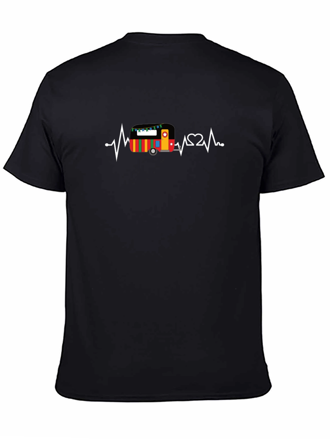 Tuk-Tuk Heartbeat Graphic Tee - Novelty Design