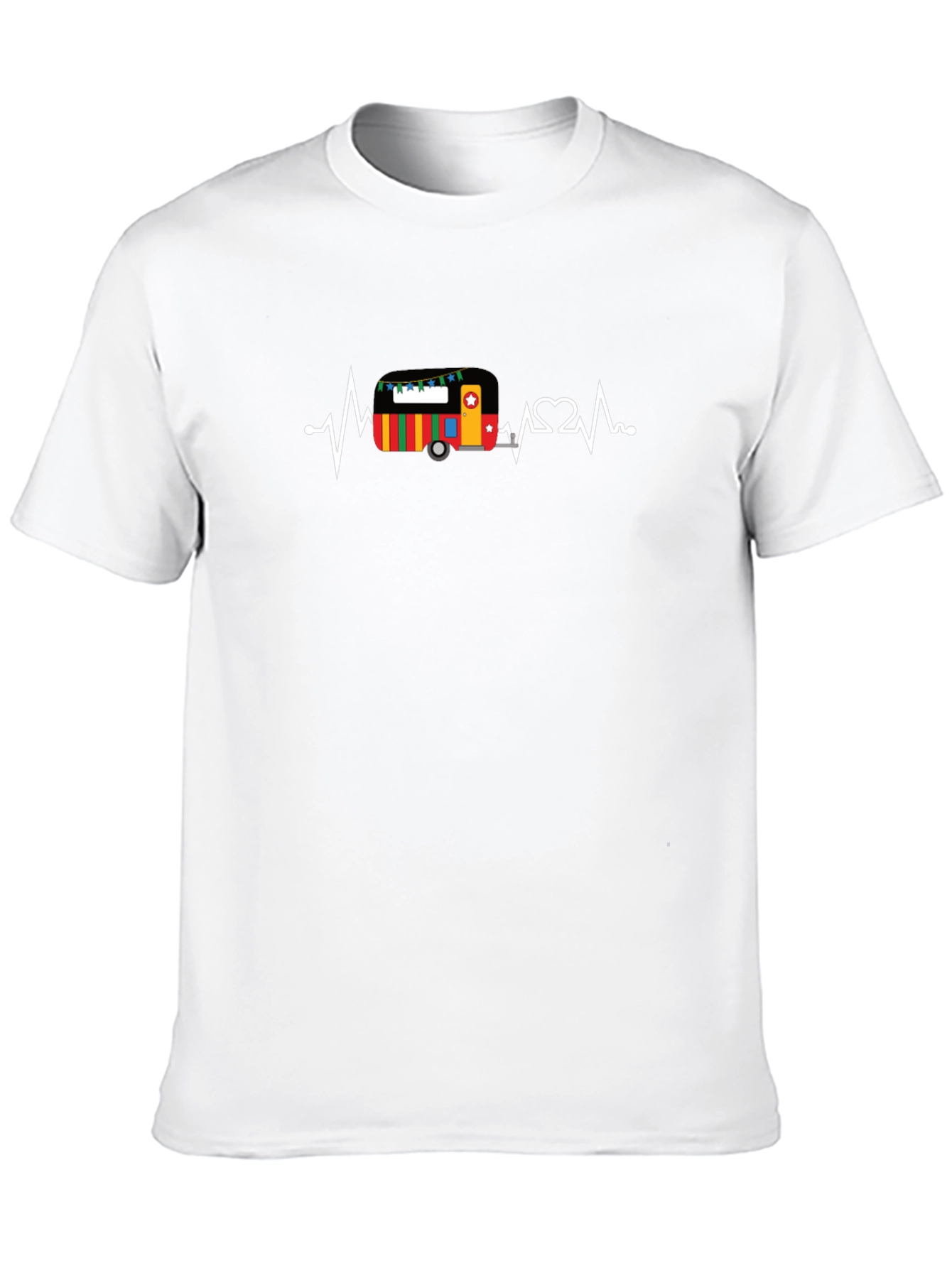 Tuk-Tuk Heartbeat Graphic Tee - Novelty Design