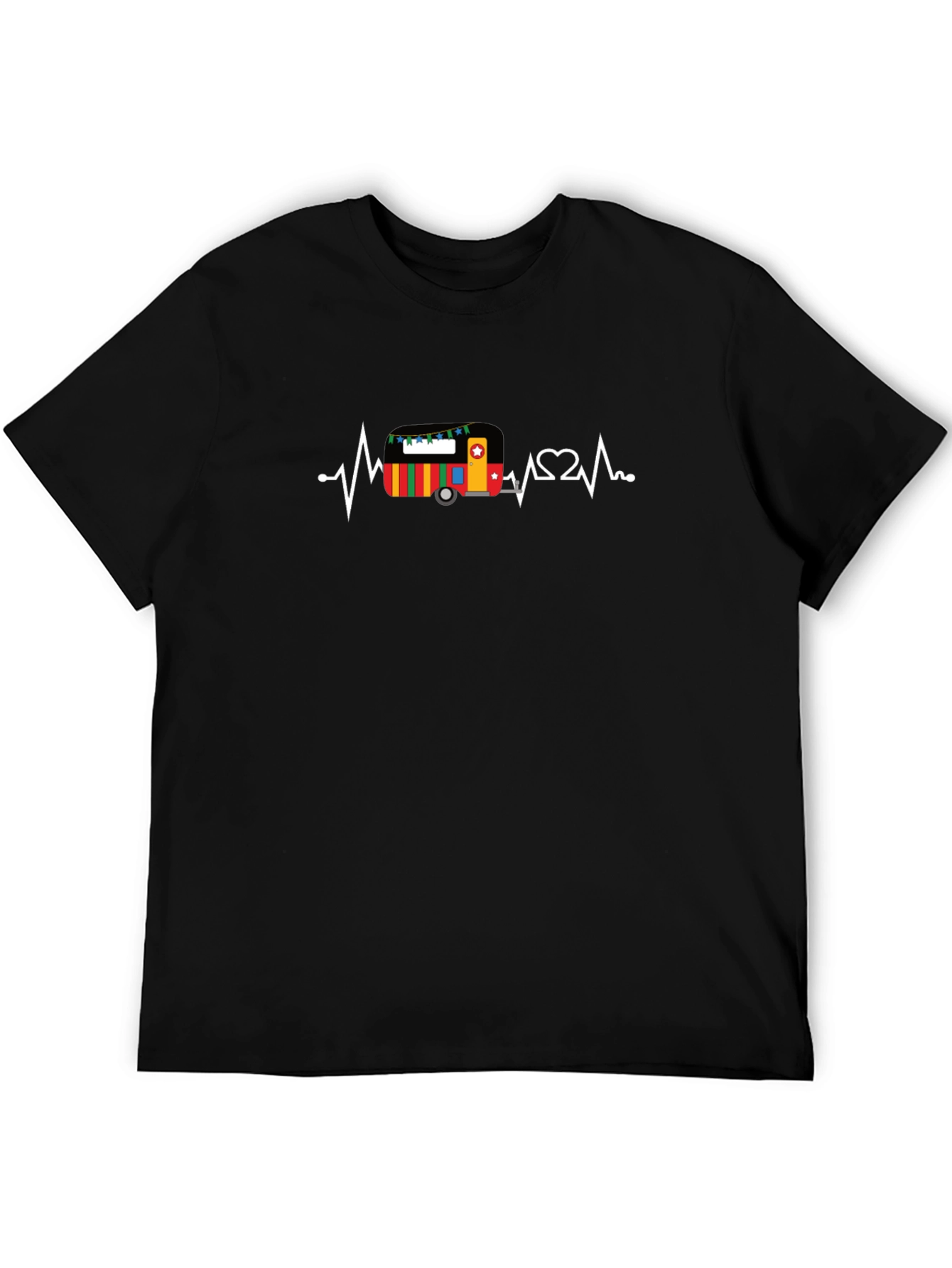 Tuk-Tuk Heartbeat Graphic Tee - Novelty Design