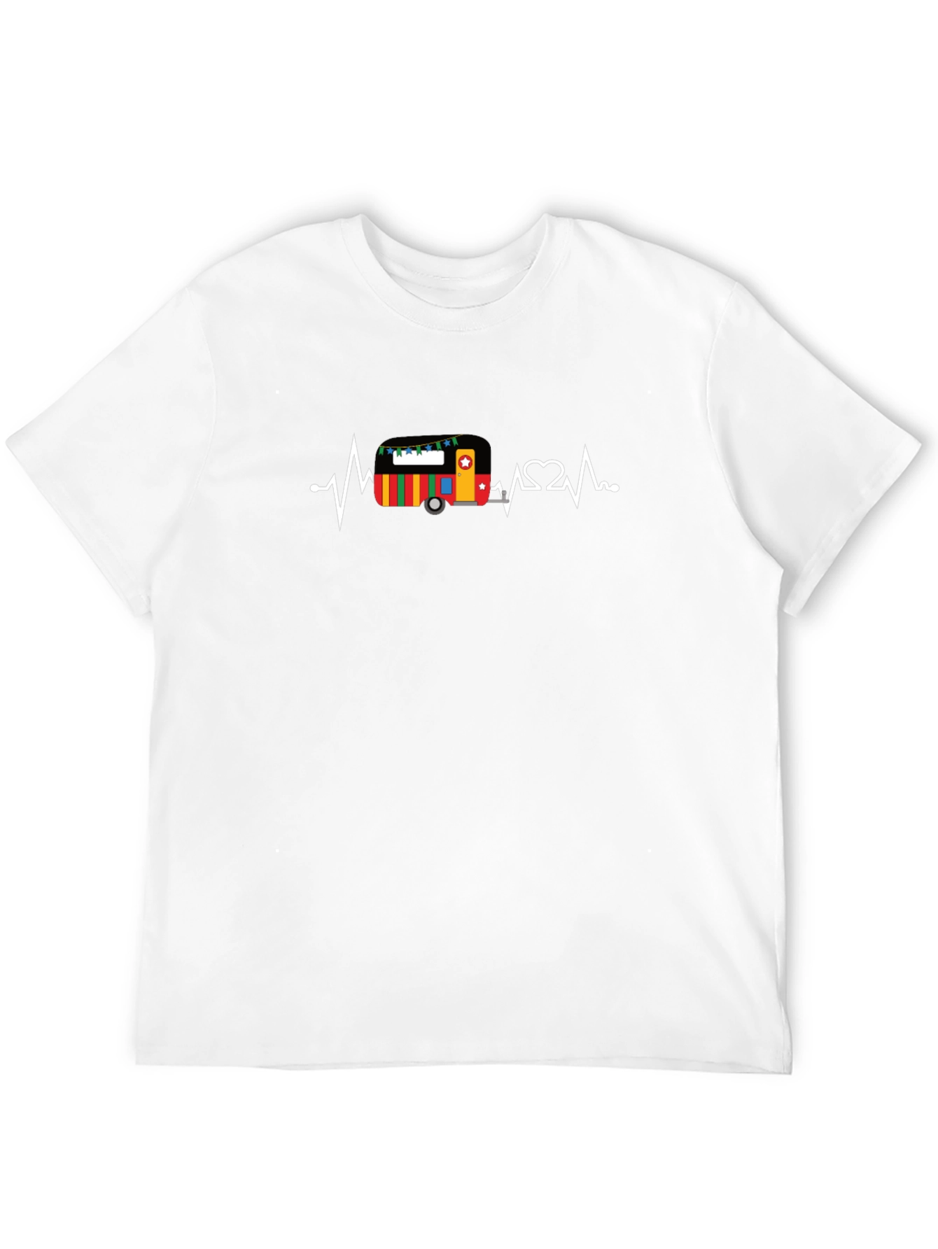 Tuk-Tuk Heartbeat Graphic Tee - Novelty Design