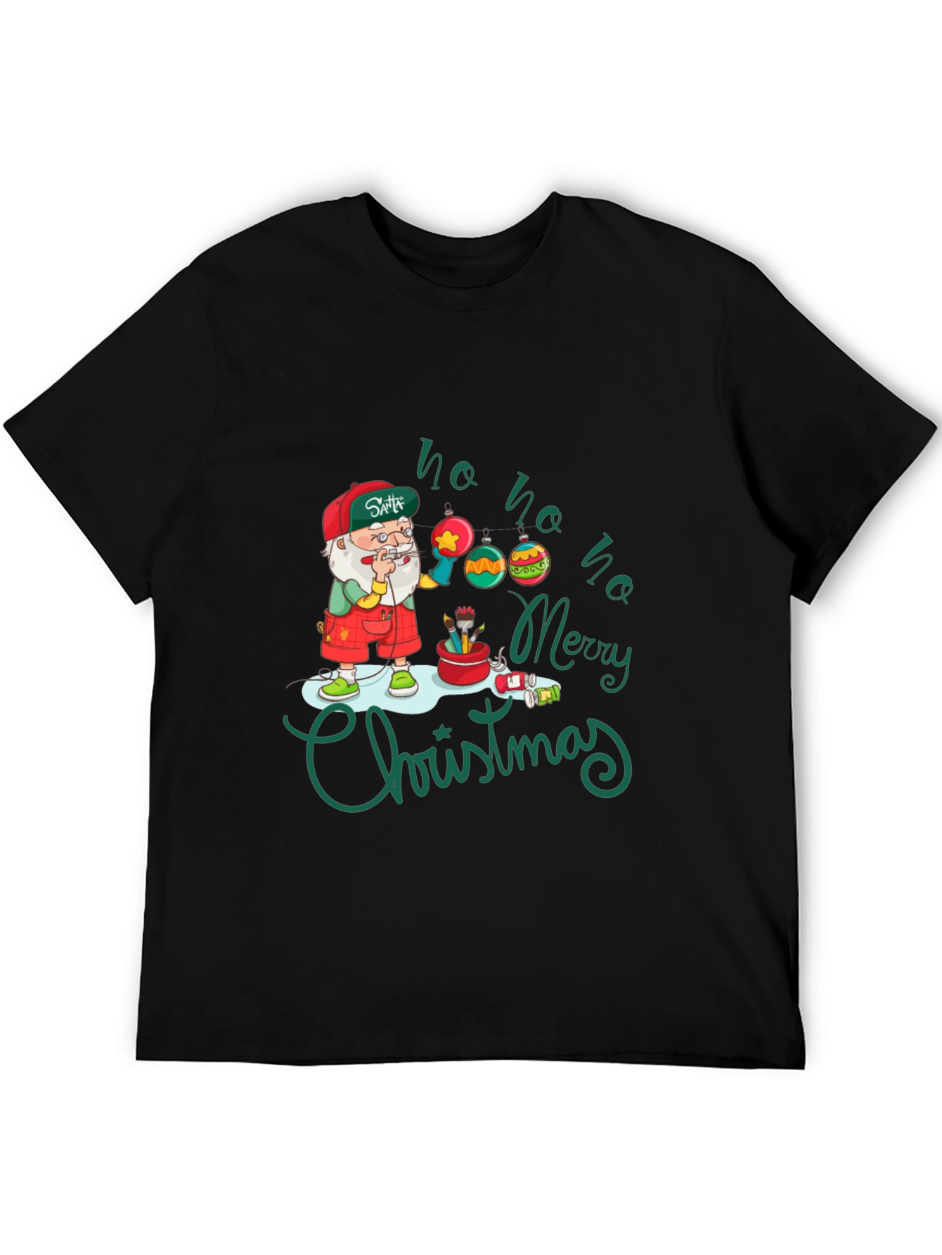 Ho Ho Ho Merry Christmas Santa T-Shirt