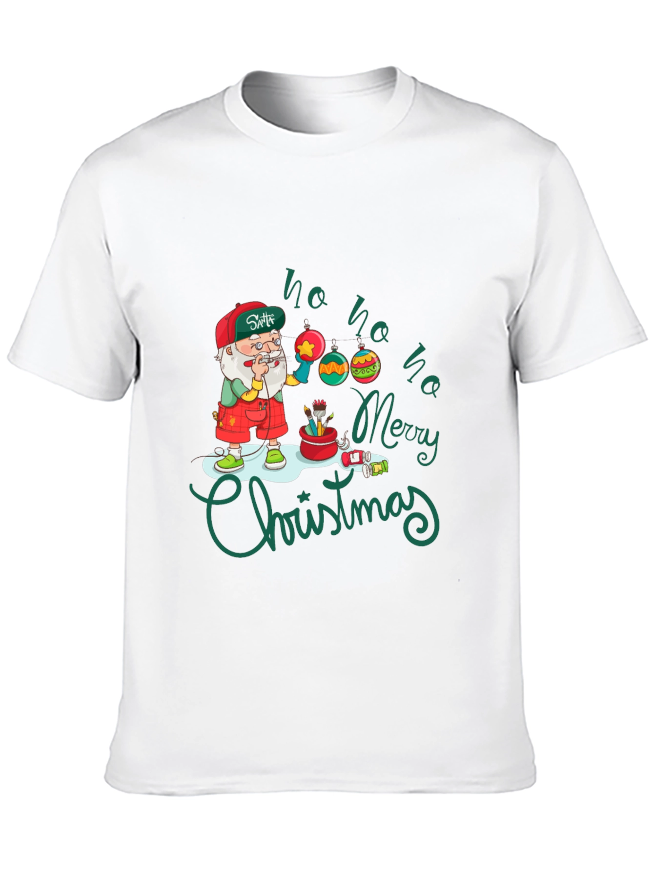 Ho Ho Ho Merry Christmas Santa T-Shirt
