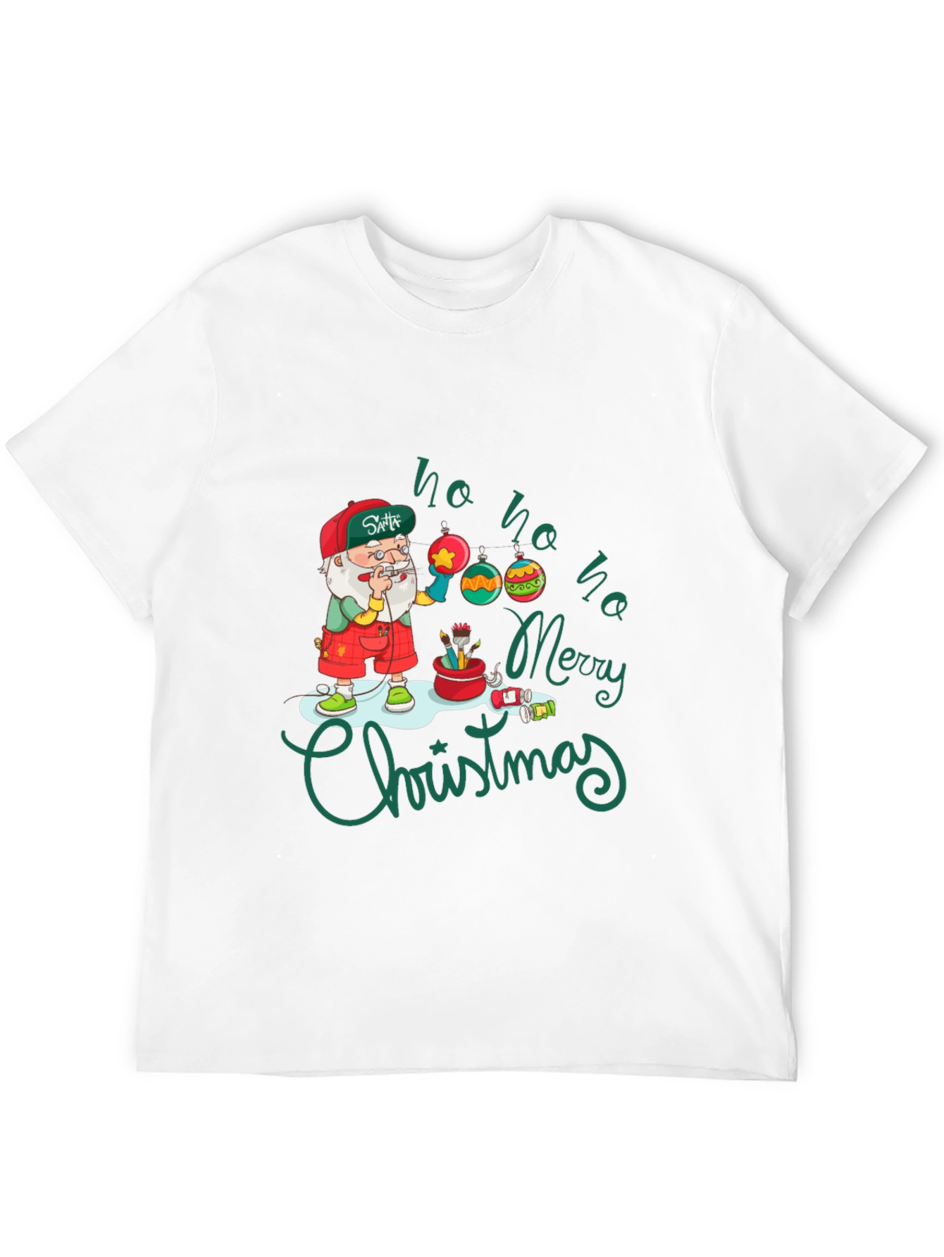 Ho Ho Ho Merry Christmas Santa T-Shirt