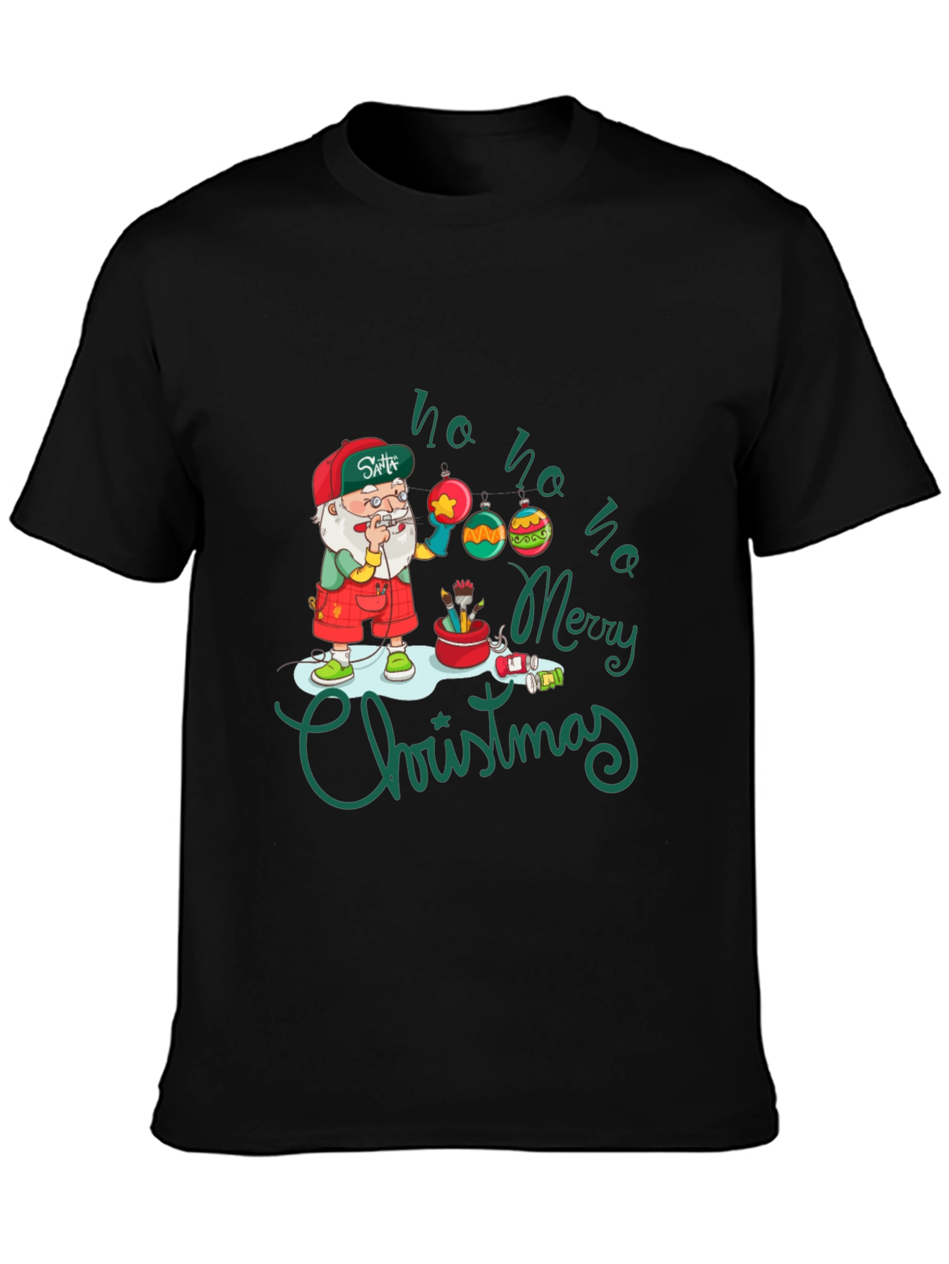 Ho Ho Ho Merry Christmas Santa T-Shirt