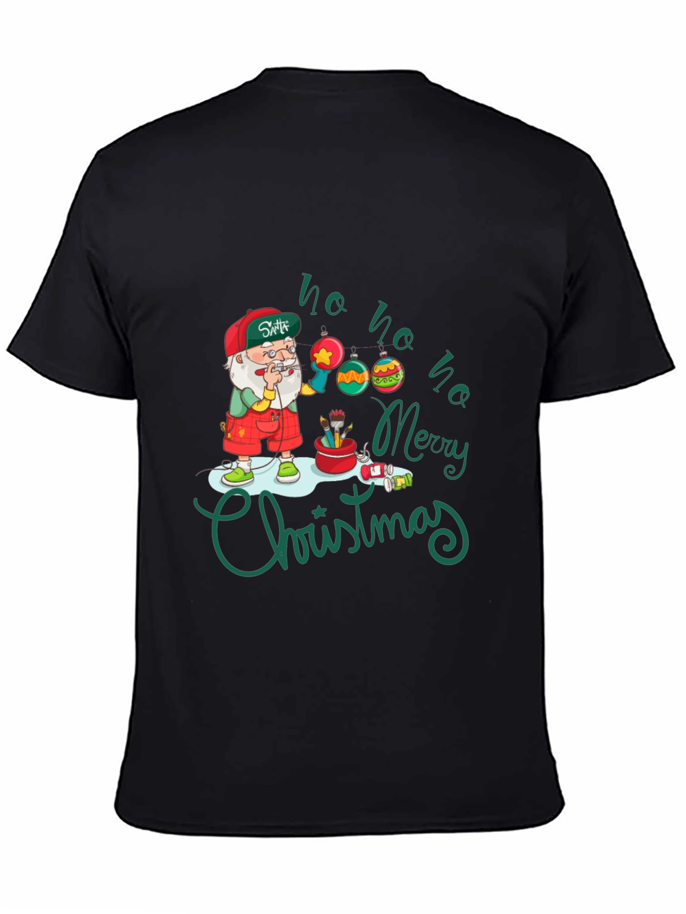Ho Ho Ho Merry Christmas Santa T-Shirt