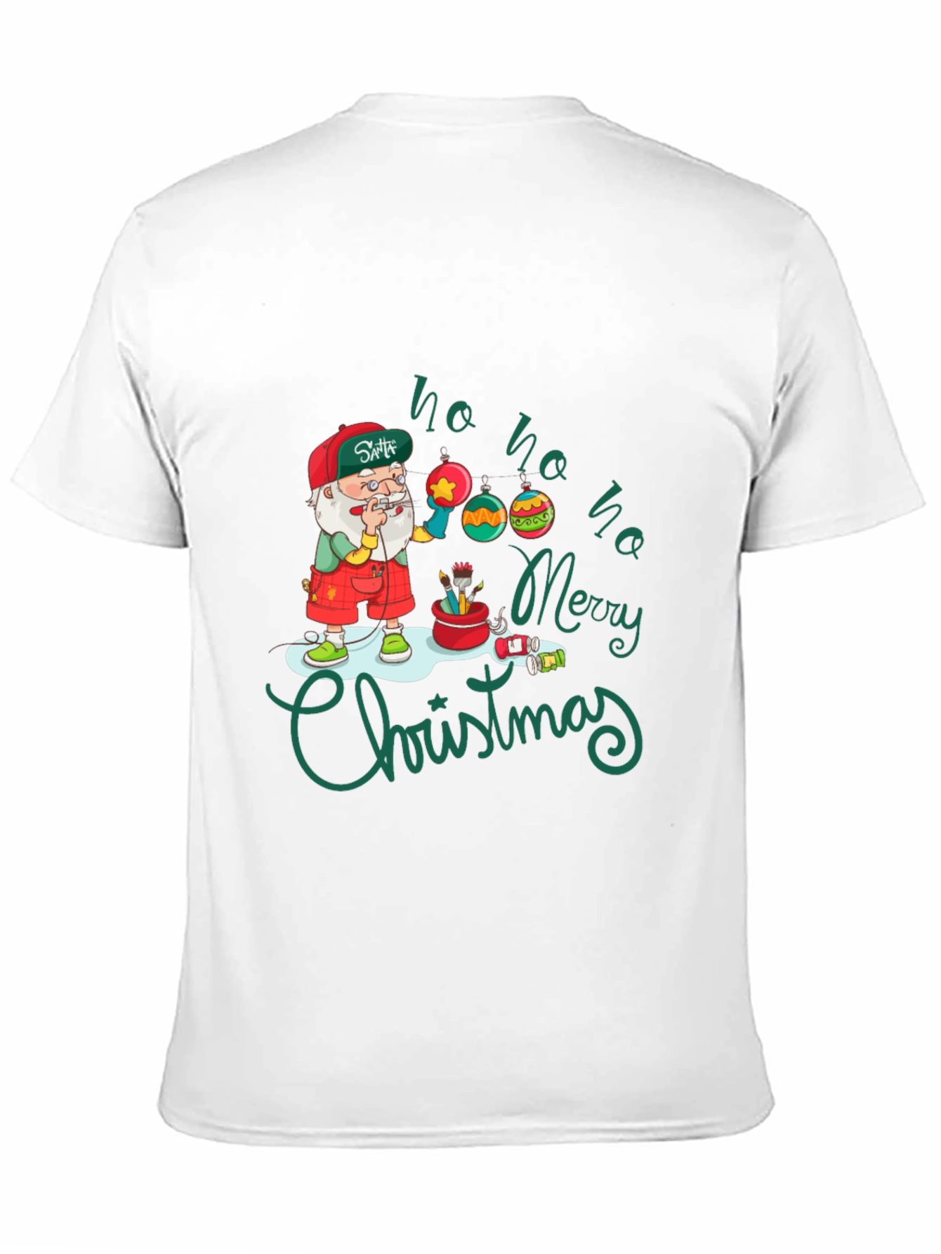 Ho Ho Ho Merry Christmas Santa T-Shirt