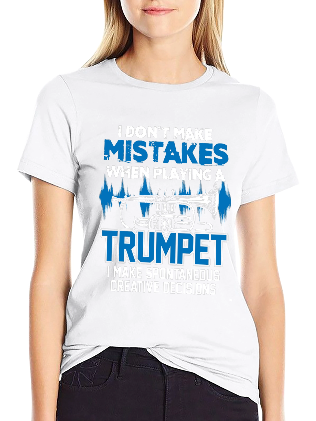 Funny Trumpet Player Graphic T-Shirt