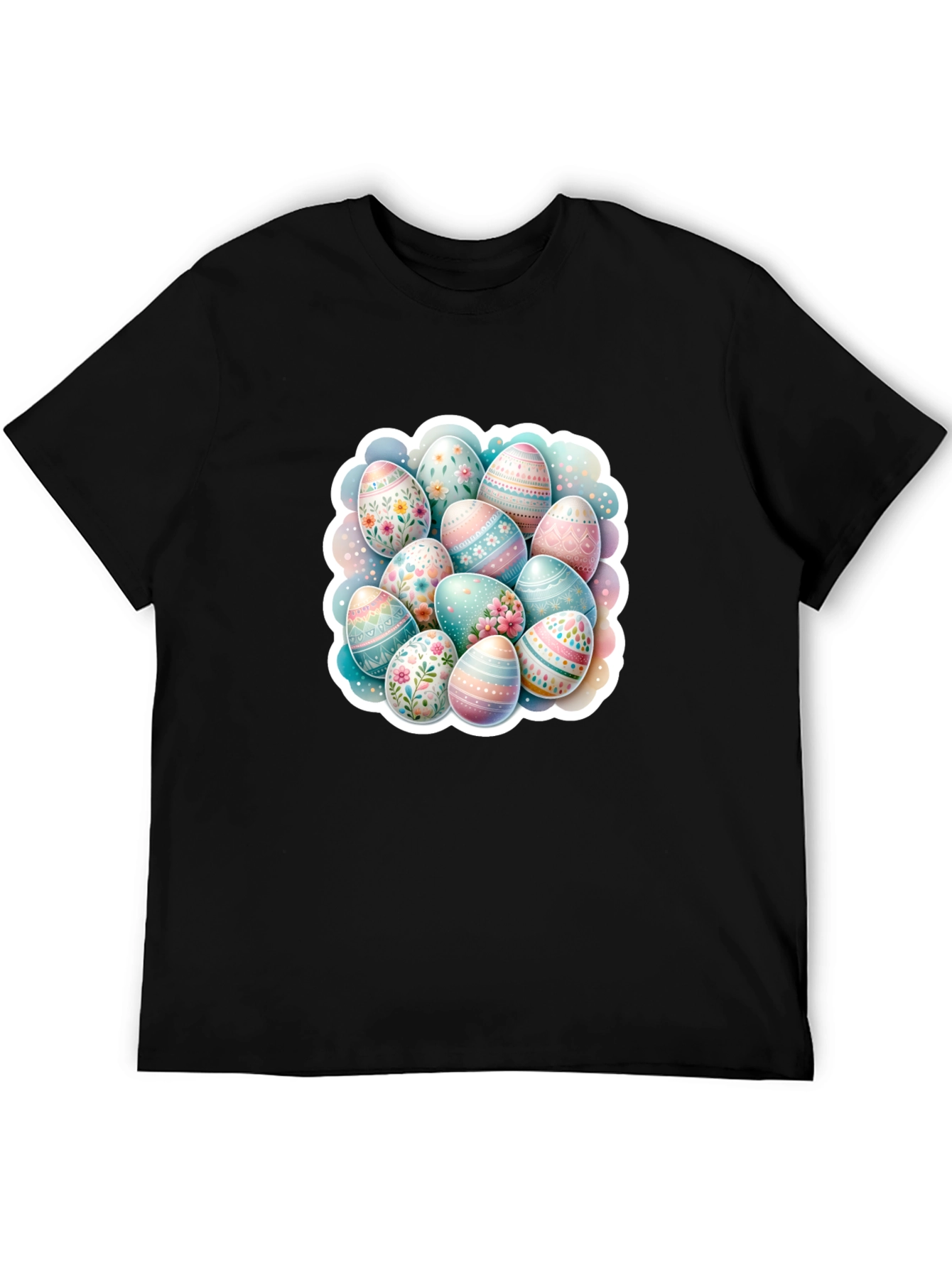 Easter Egg Pattern T-Shirt