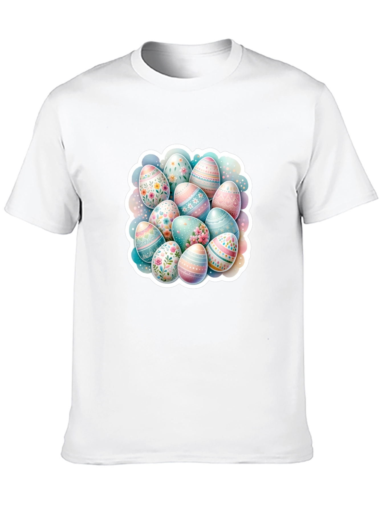 Easter Egg Pattern T-Shirt