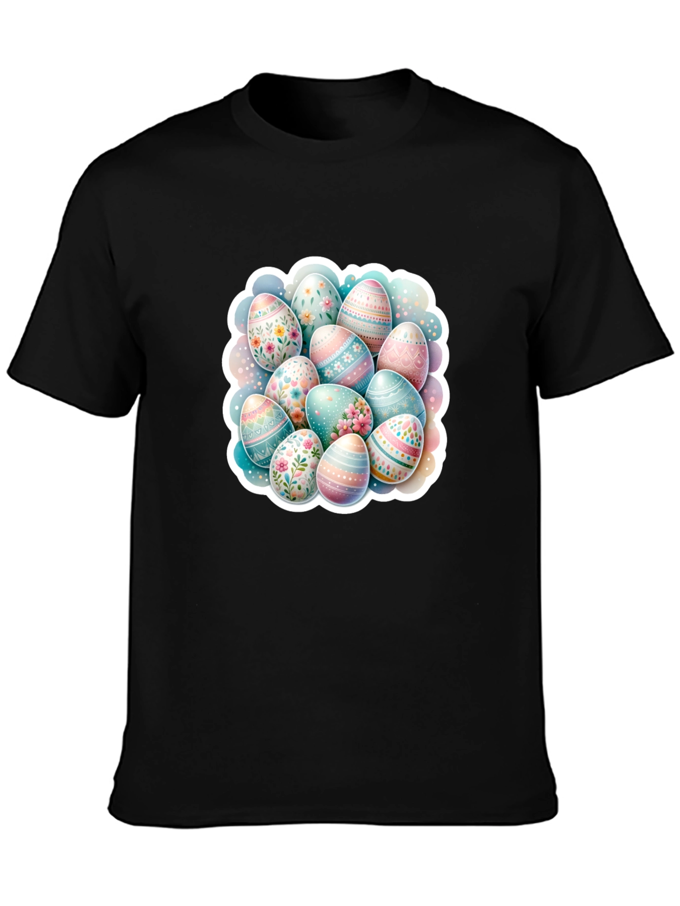 Easter Egg Pattern T-Shirt