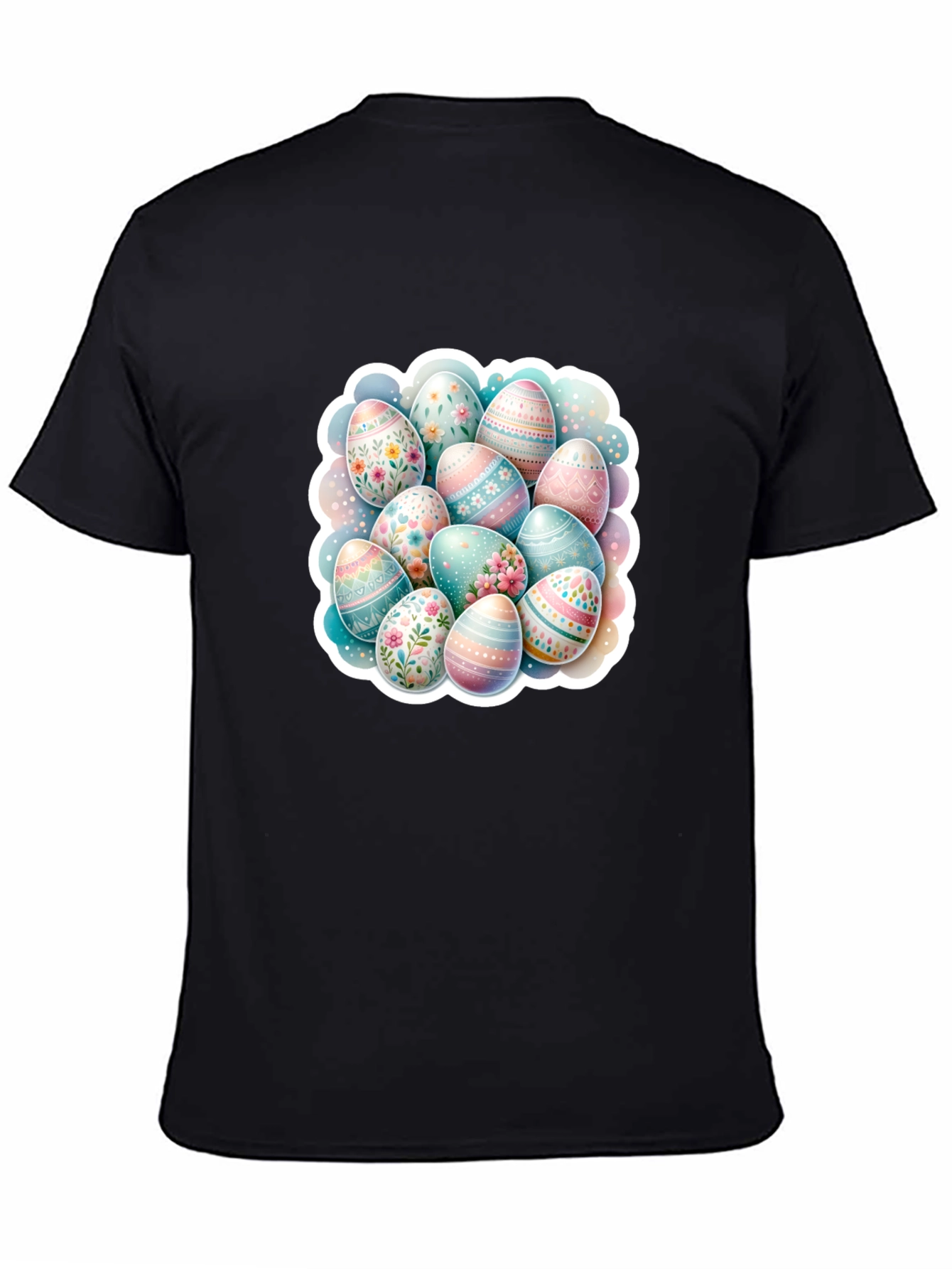 Easter Egg Pattern T-Shirt