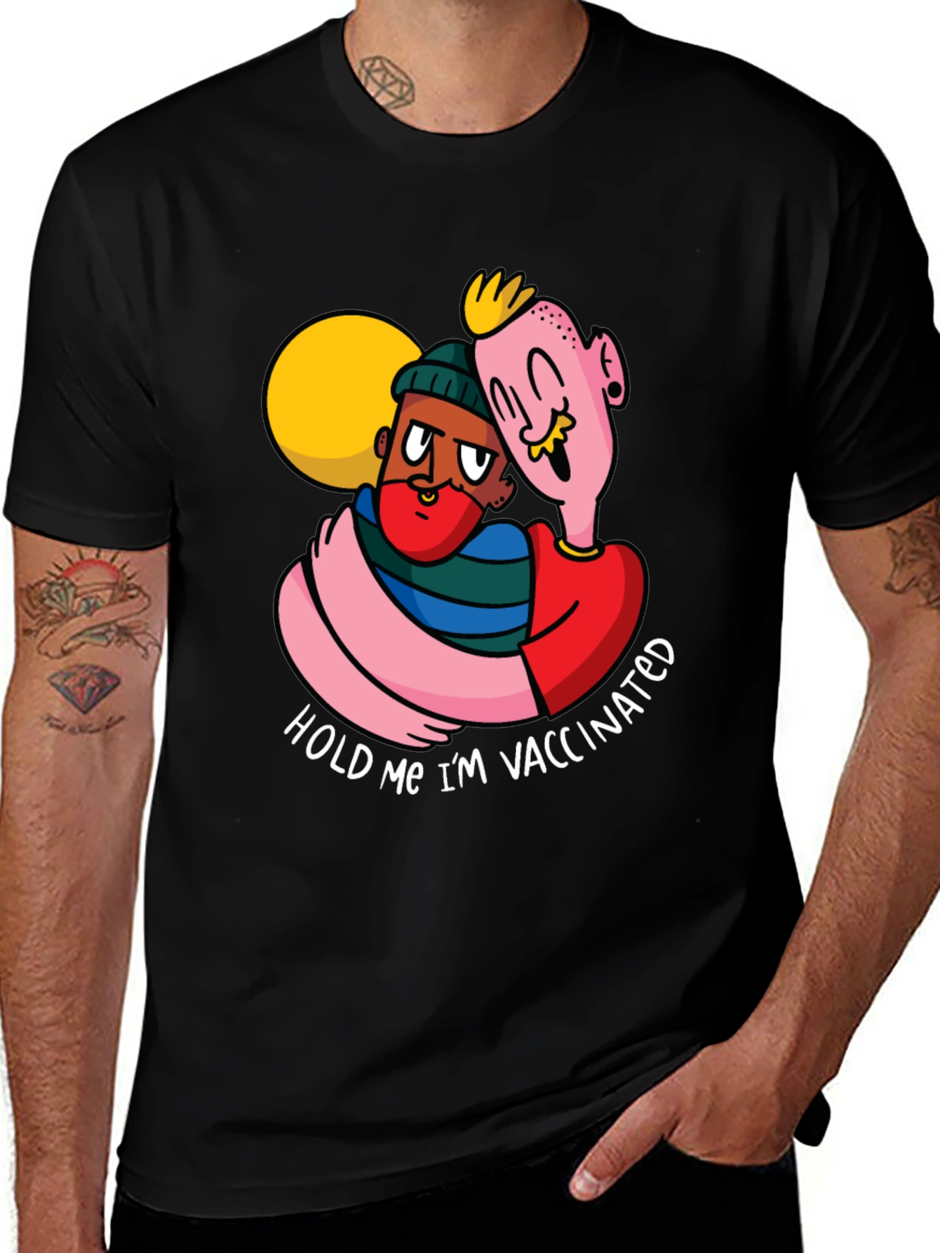 Vaccinated Embrace T-Shirt