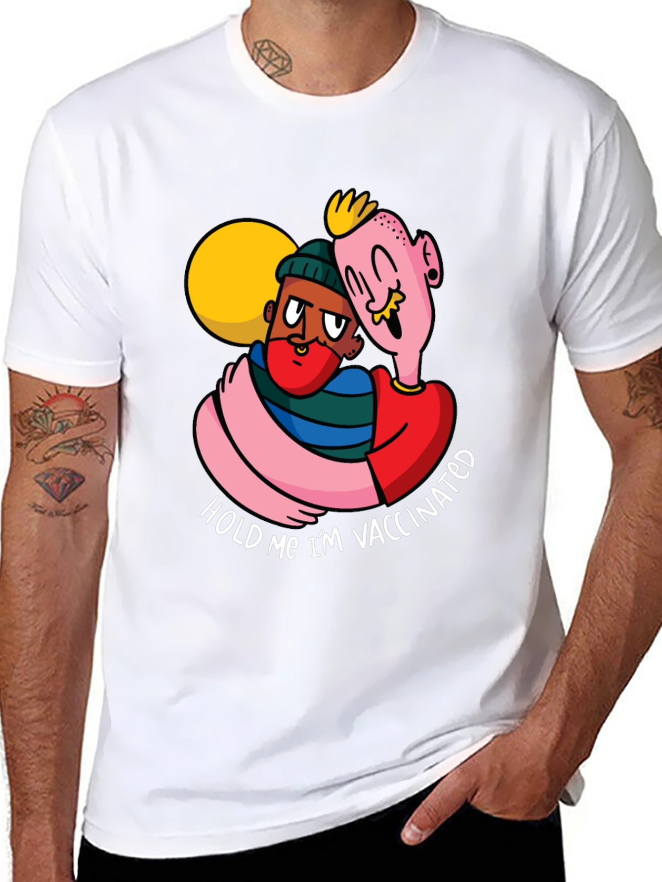 Vaccinated Embrace T-Shirt