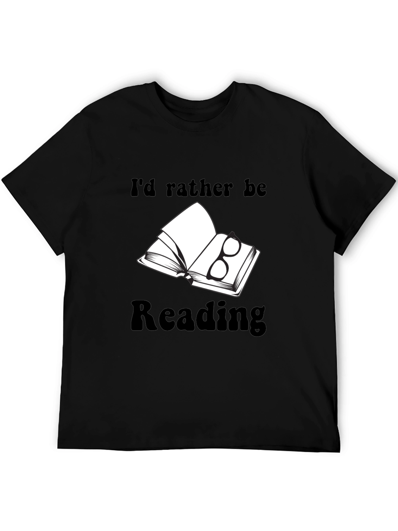 Book Lovers Tee: Id Rather Be Reading