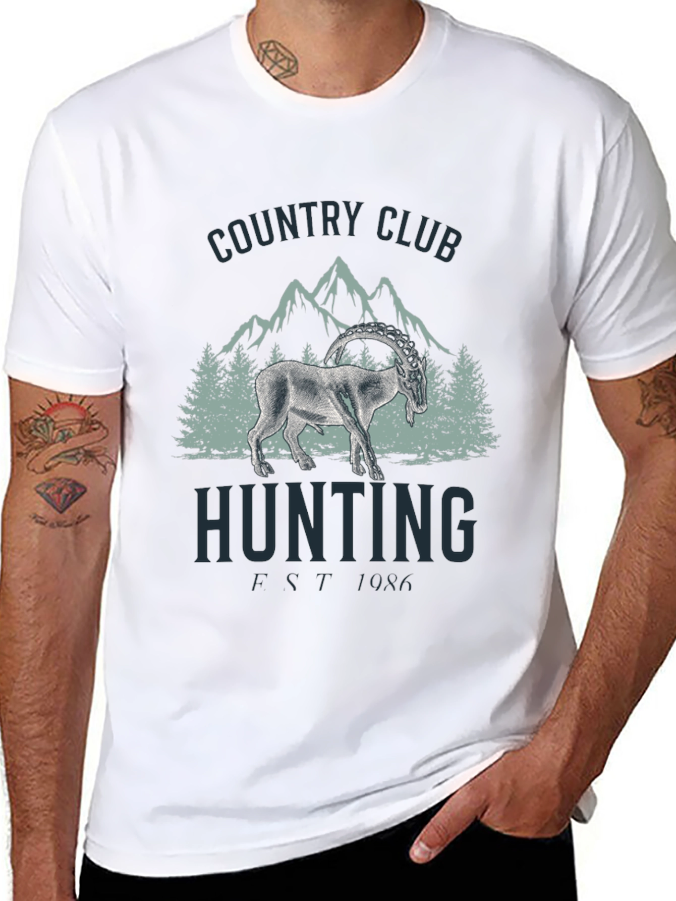 Country Club Hunting Tee - Est. 1986