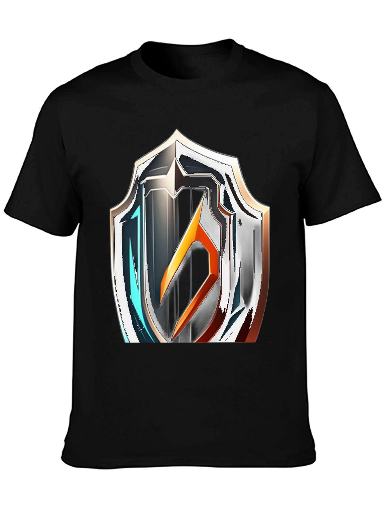 Shield Graphic Black T-Shirt