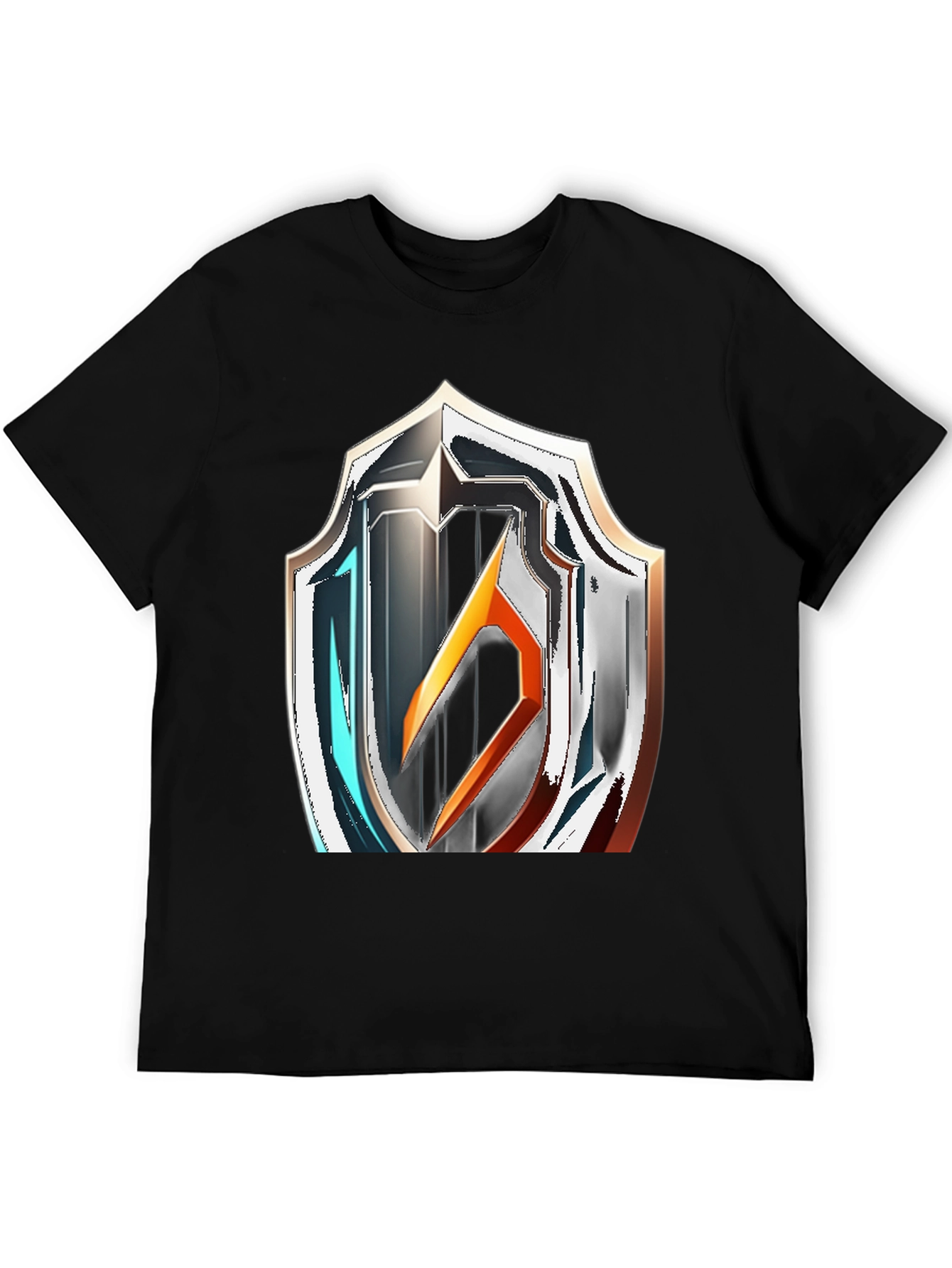 Shield Graphic Black T-Shirt