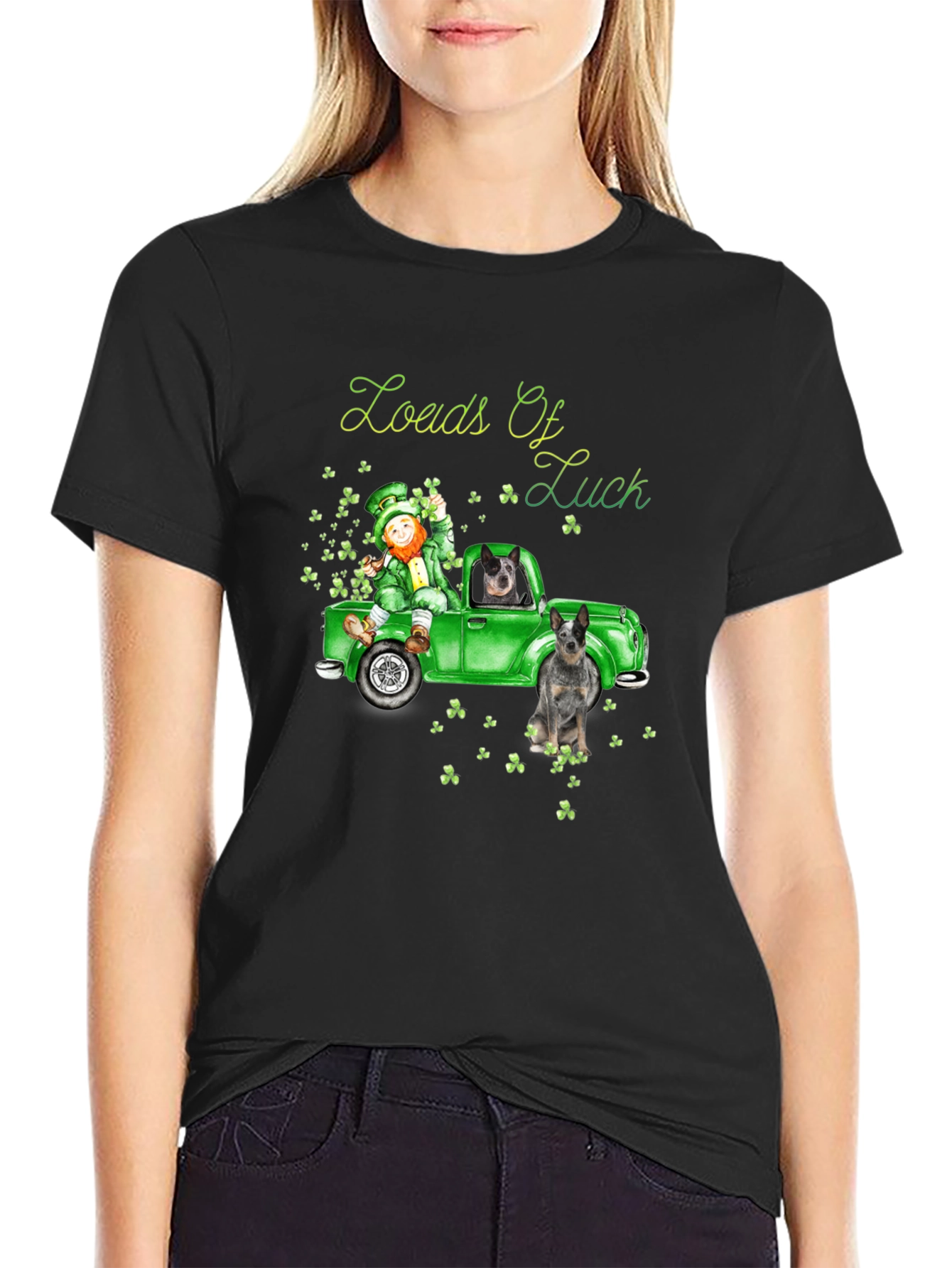 Loads of Luck Irish Graphic T-Shirt