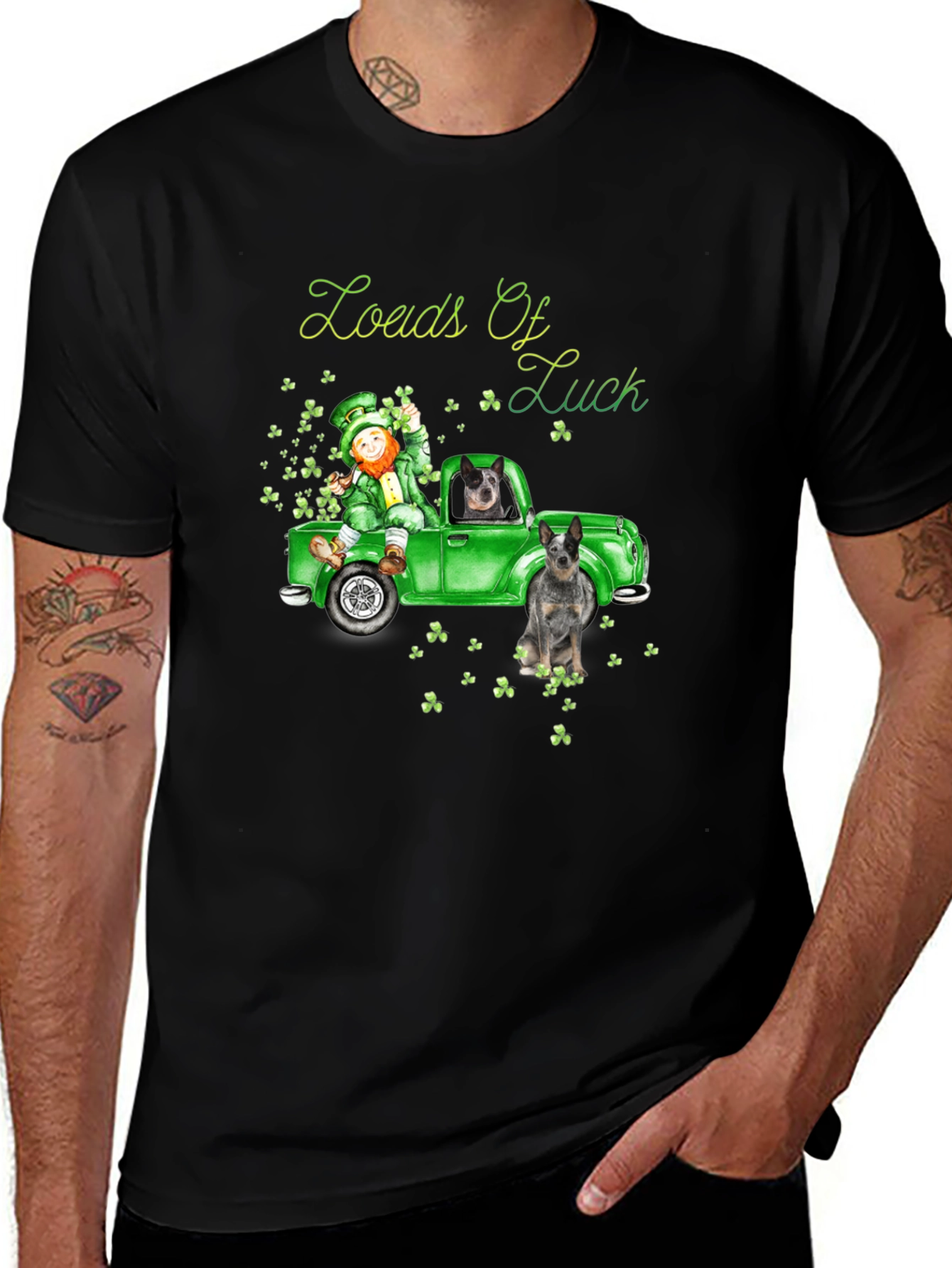Loads of Luck Irish Graphic T-Shirt