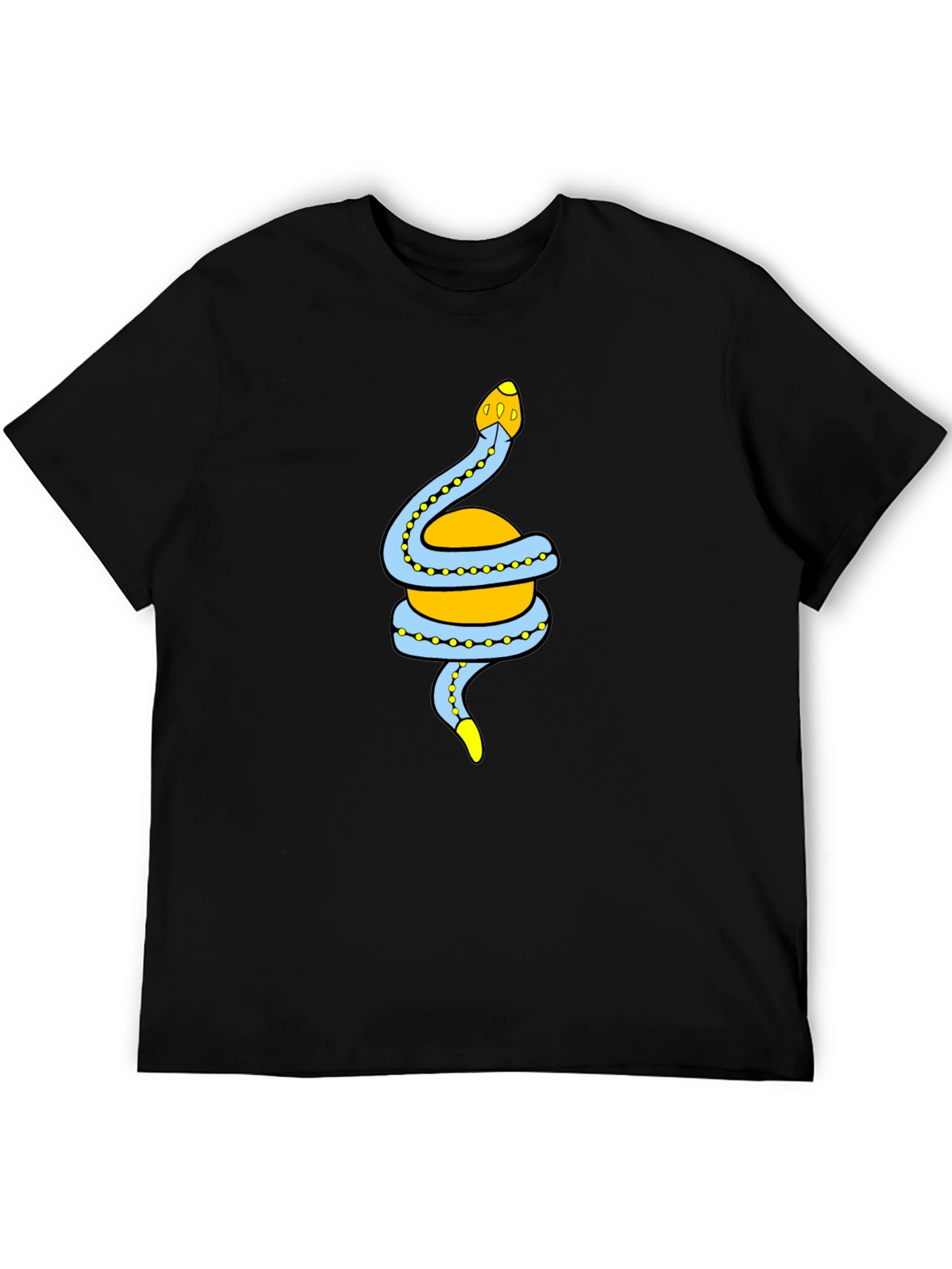 Snake Wrapped Around Orb Graphic Tee