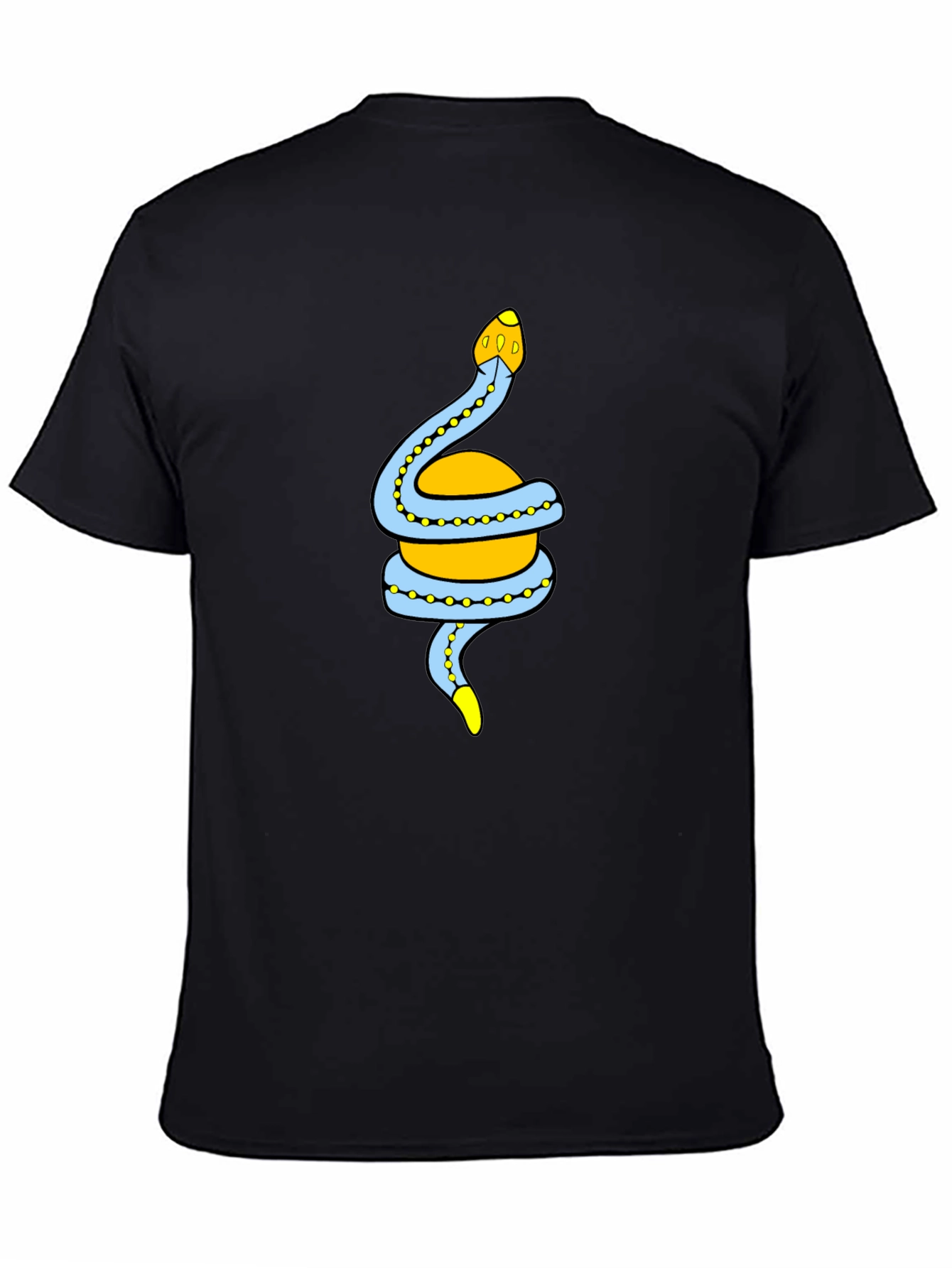 Snake Wrapped Around Orb Graphic Tee
