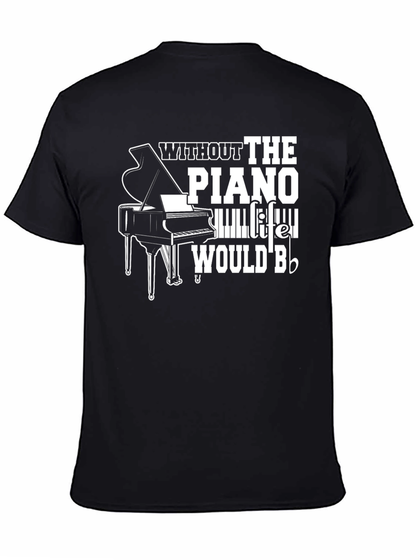 Piano Life T-Shirt - Music Lover Tee