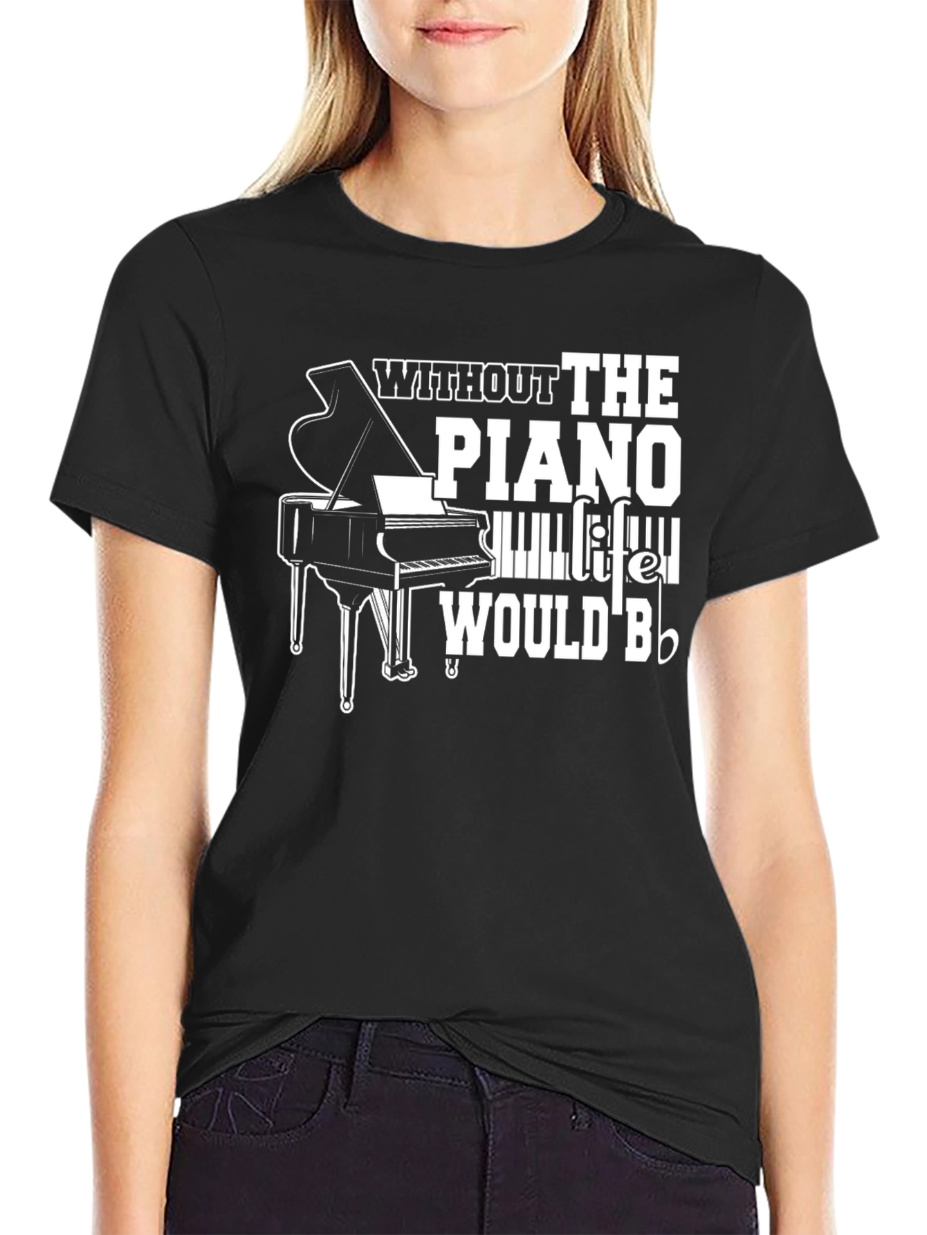 Piano Life T-Shirt - Music Lover Tee