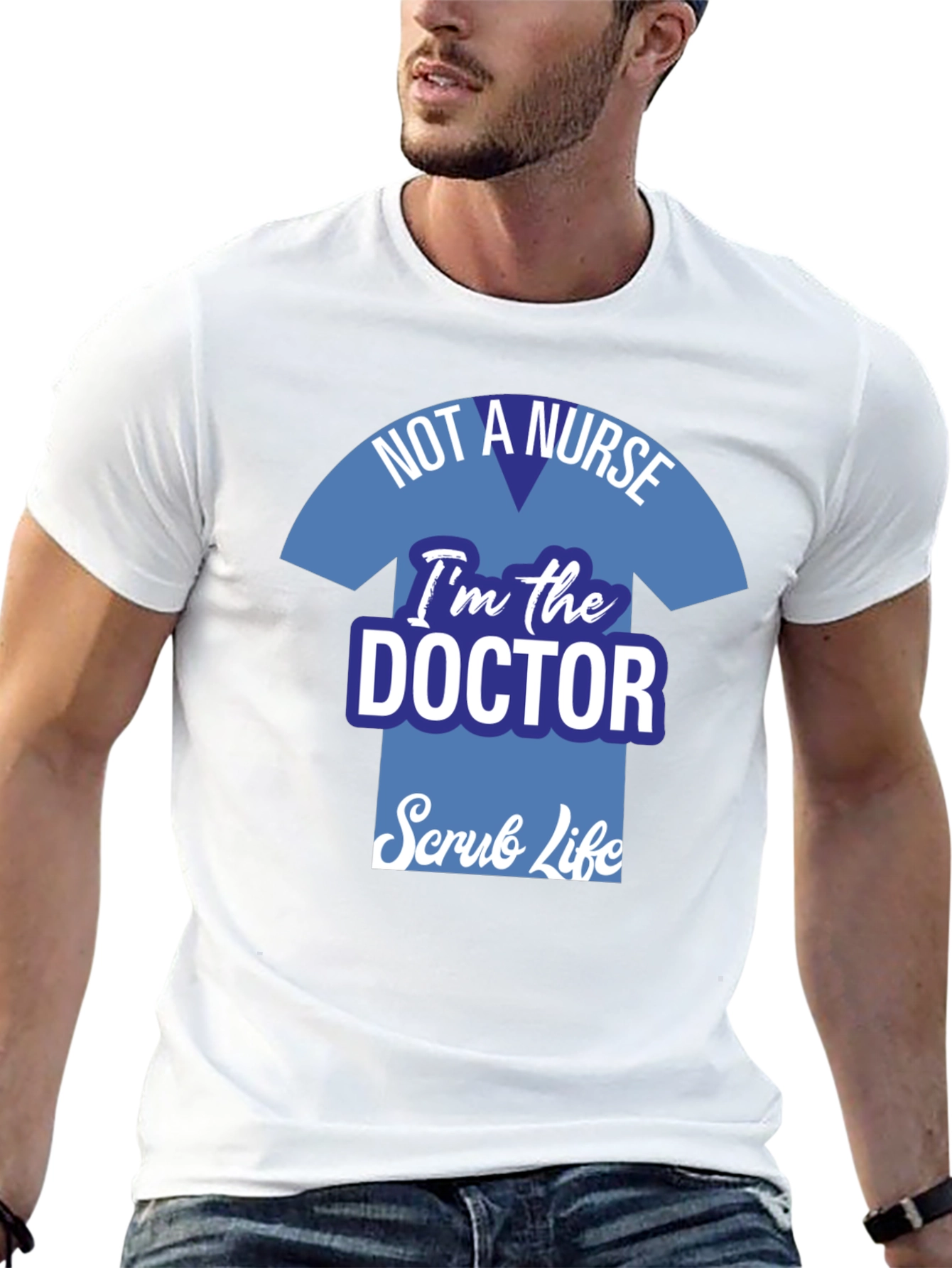 Doctor Scrub Life T-Shirt - Medical Professional Apparel