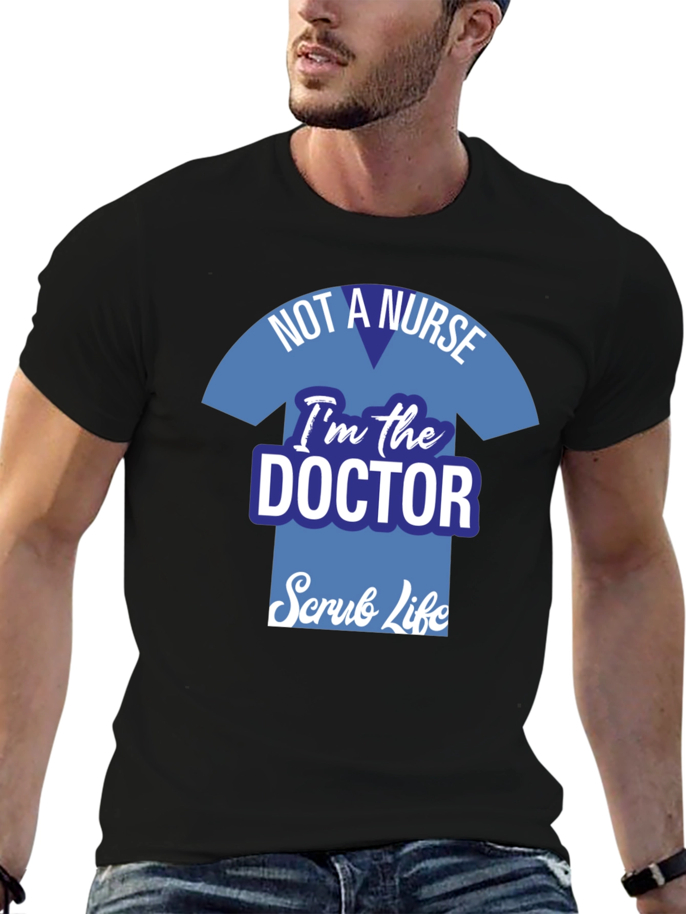 Doctor Scrub Life T-Shirt - Medical Professional Apparel