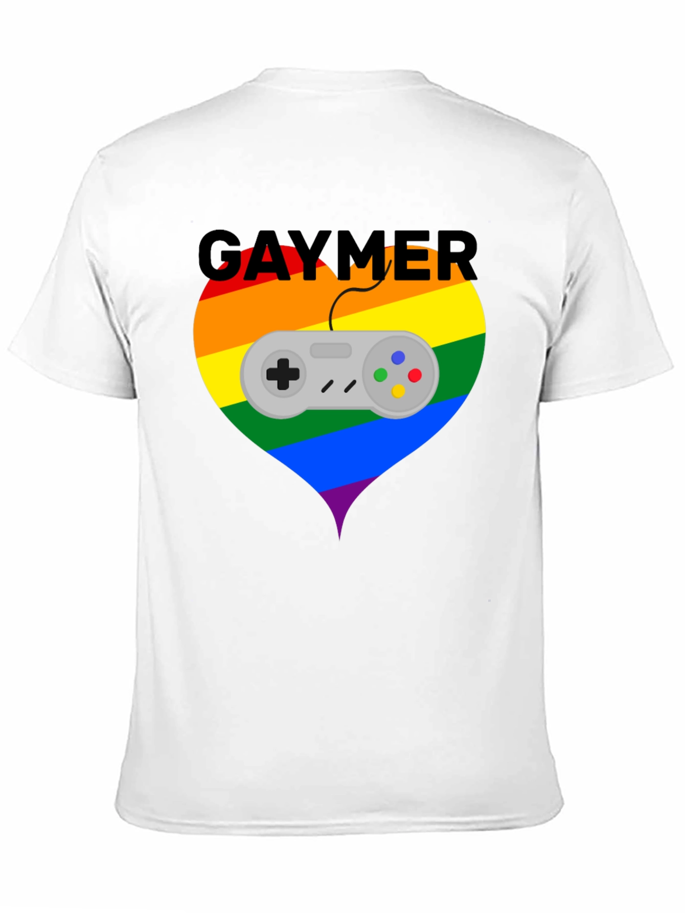 Gaymer Pride Graphic Tee - LGBT Gaming T-Shirt